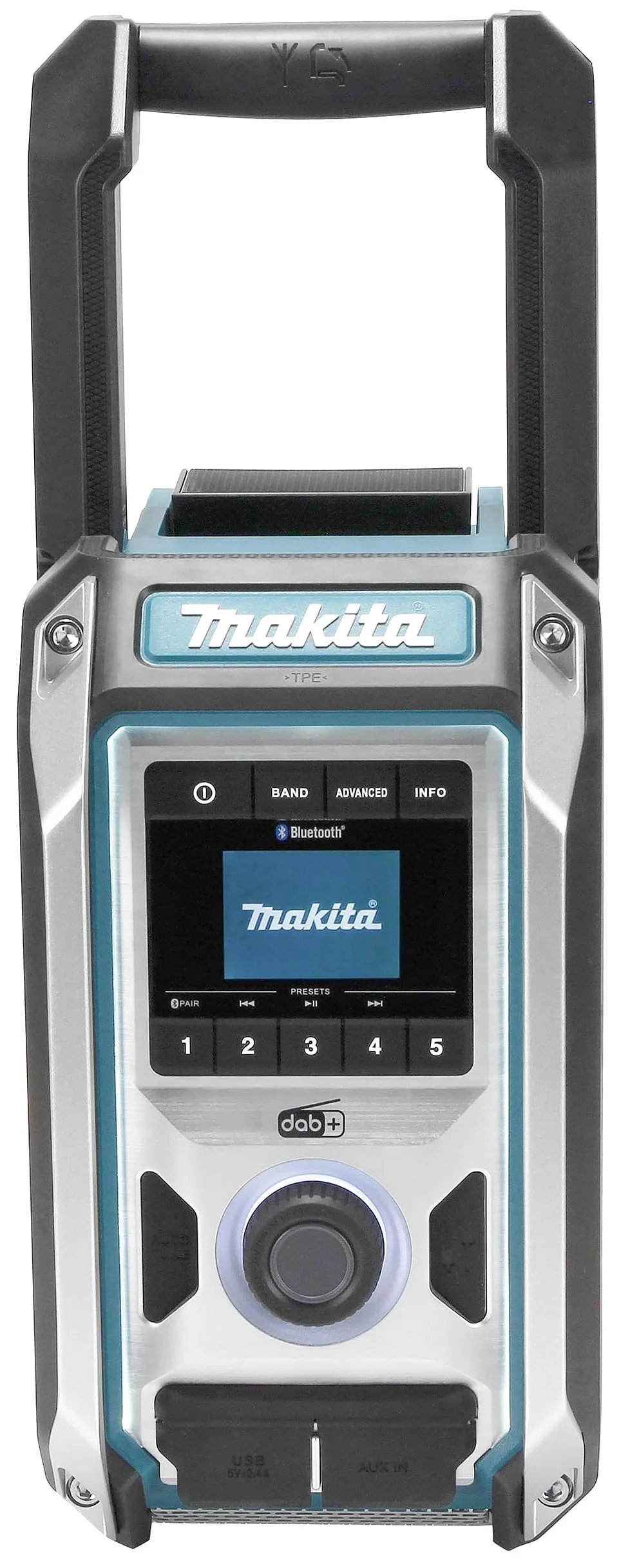 Makita Radio Budowlane, Niebieski/Czarny, AM/FM/DAB+
