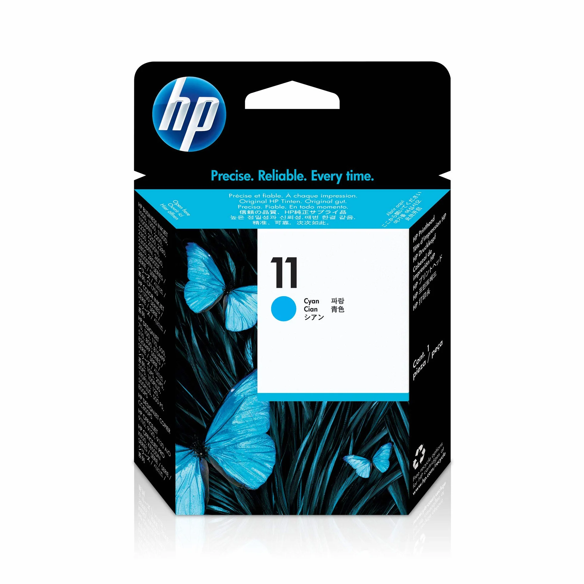 HP 11 Kaseta z Głowicą Drukującą C4811A Cyjan