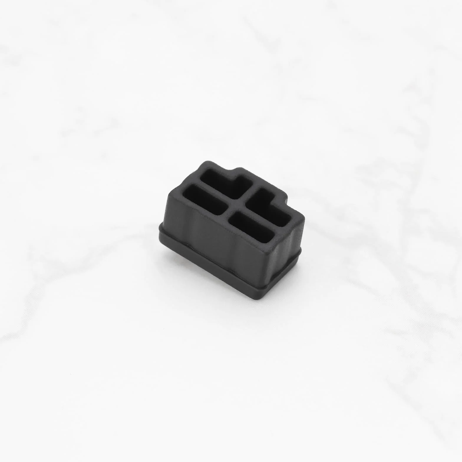 Silikonowe ochraniacze RJ45 kompatybilne z bateriami Pylontech US2000 US3000 US5000 typu B, 10 x 12,5 x 8 mm, czarne