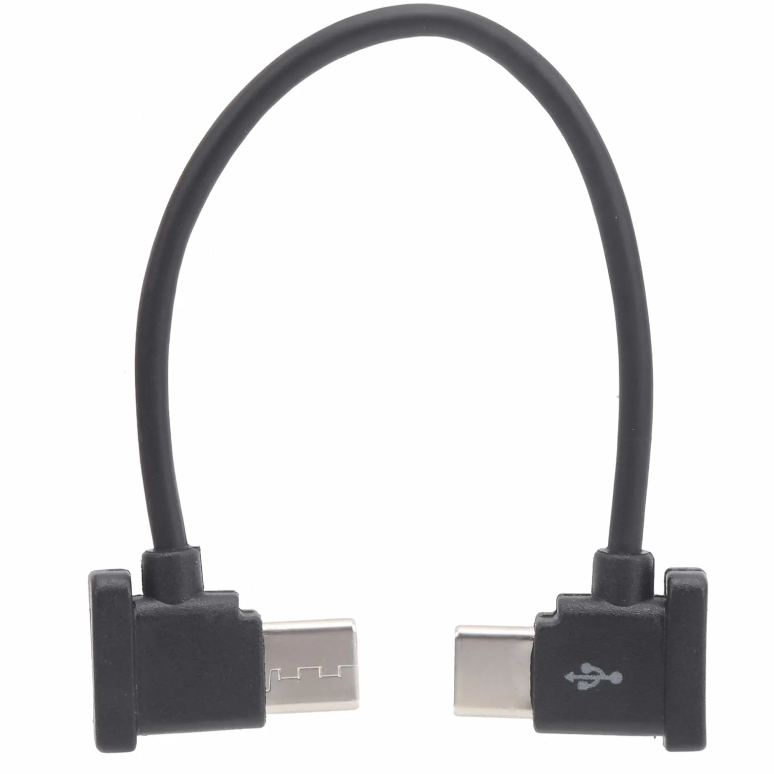 Yosoo Health Gear Kabel do transmisji danych 15 cm typ C do typu C, kabel danych typu C, pleciony OTG do D JI Air 2 Mini 2 Drone