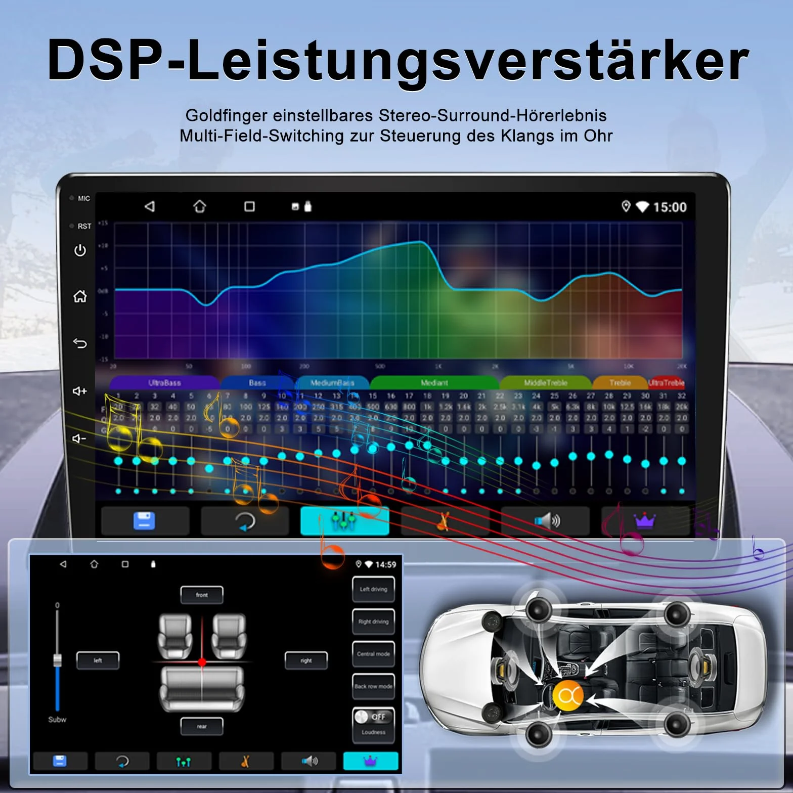 Radio samochodowe Android 4+64 GB do BMW X3 E83 2004-2012, ekran 9 cali, podwójne Din, nawigacja Carplay, bezprzewodowe, HiFi, FM, DSP, WiFi, Bluetooth, USB + kamera