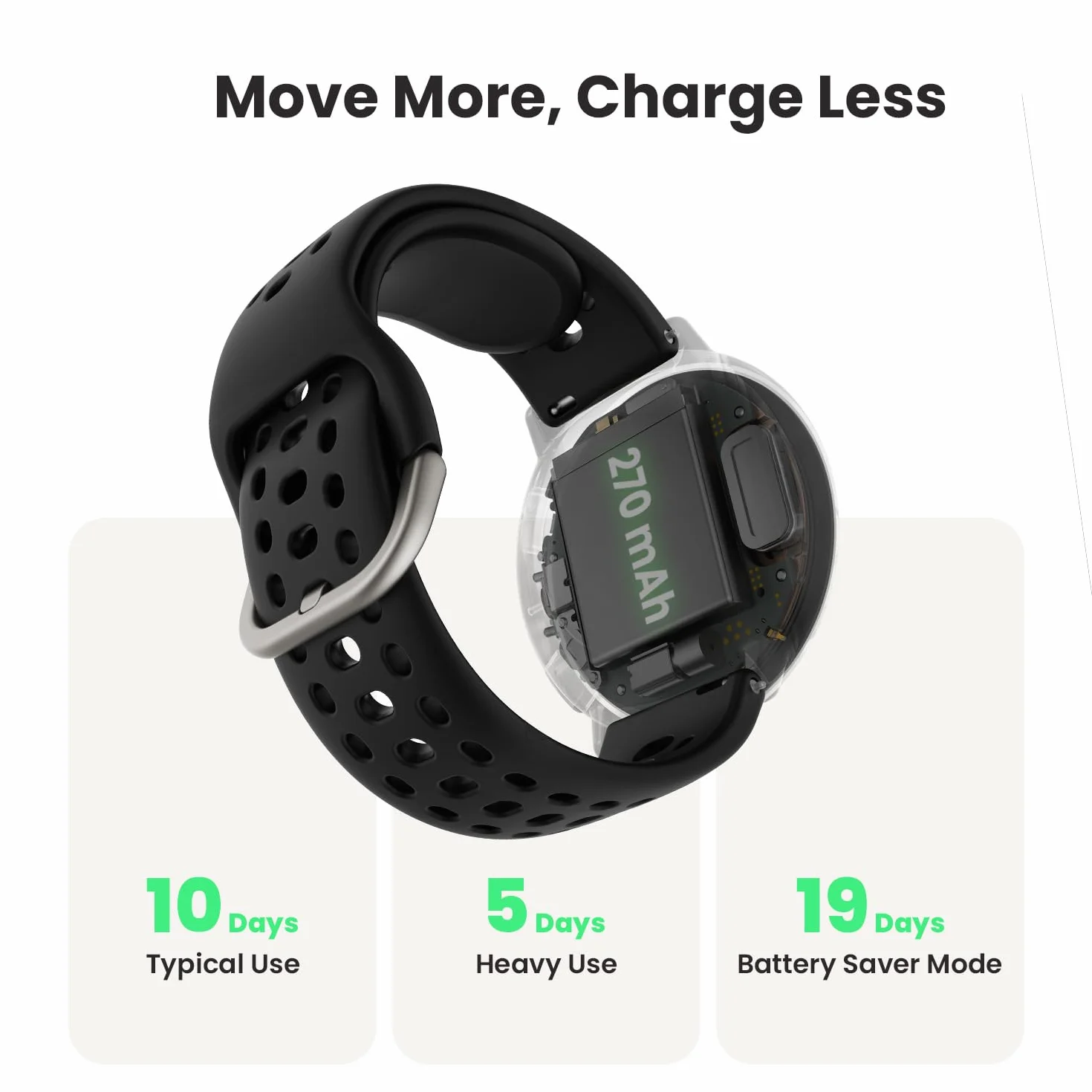 Amazfit Active 2 Smart Watch 44 mm GPS monitor aktywności wodoodporny 160 trybów sportowych czarny