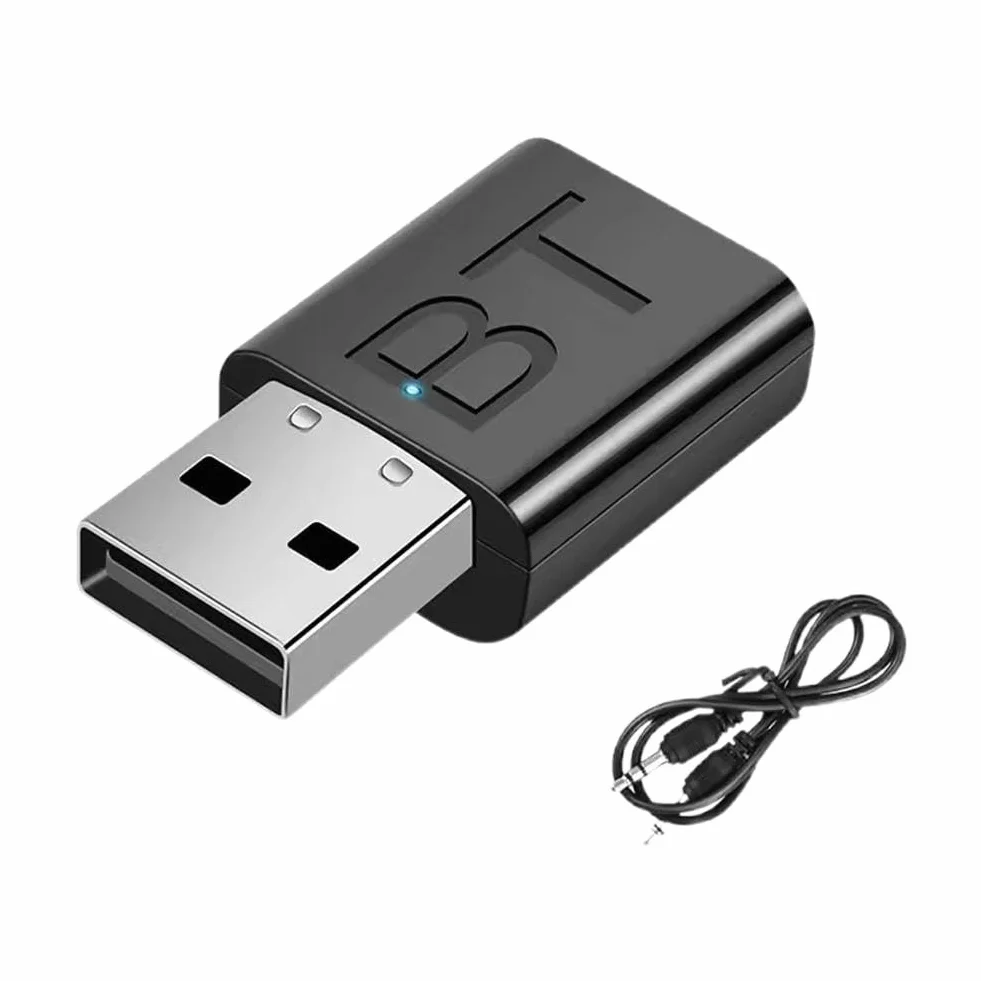 Odbiornik nadajnika USB Bluetooth 5.0 mini adapter audio samochód