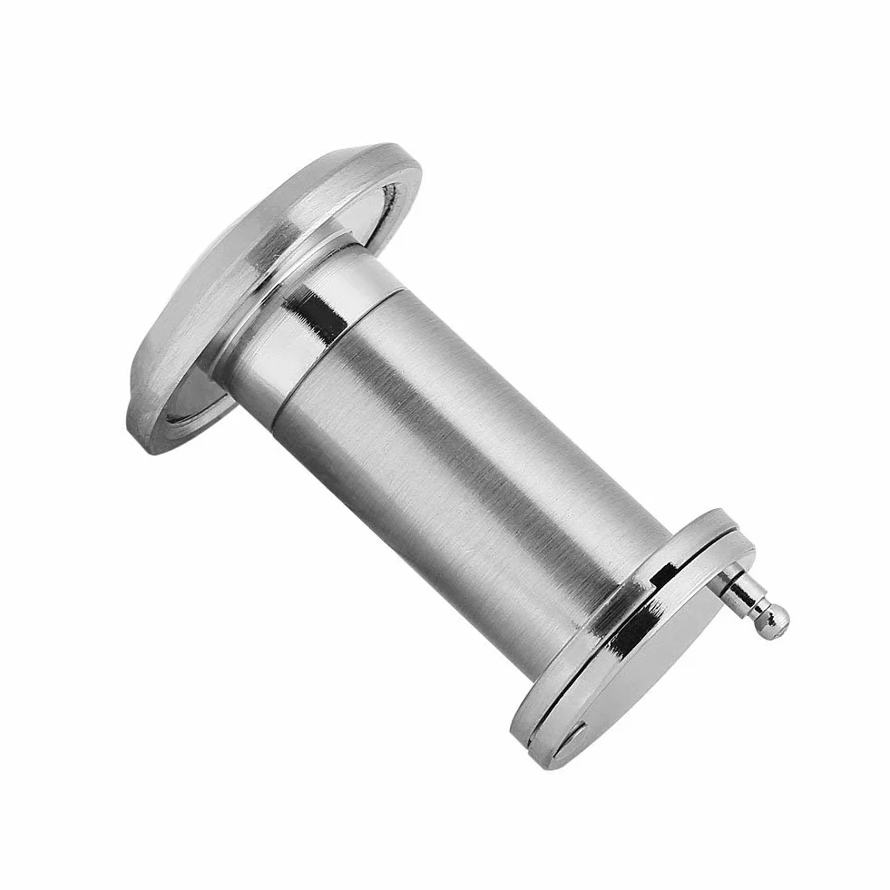 Fdit Wizjer do drzwi ze stopu cynku 220 stopni z obrotową osłoną prywatności Wizjer do drzwi antywłamaniowych do drzwi 35 mm–60 mm Opakowanie wielokrotnego użytku (4 #)