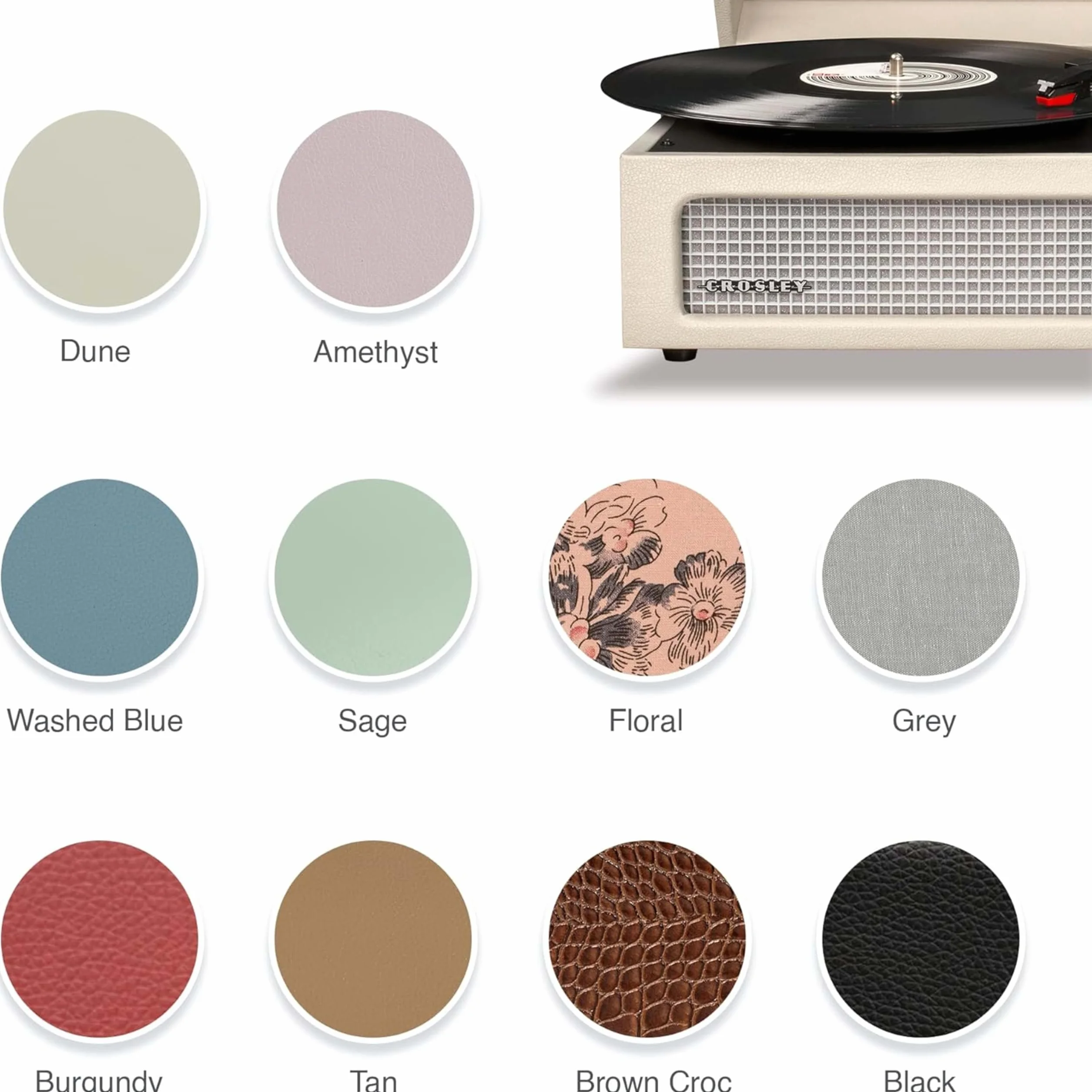 Crosley CR8017B-DU4 Voyager Bluetooth rozdzielacz płyt - światło dune