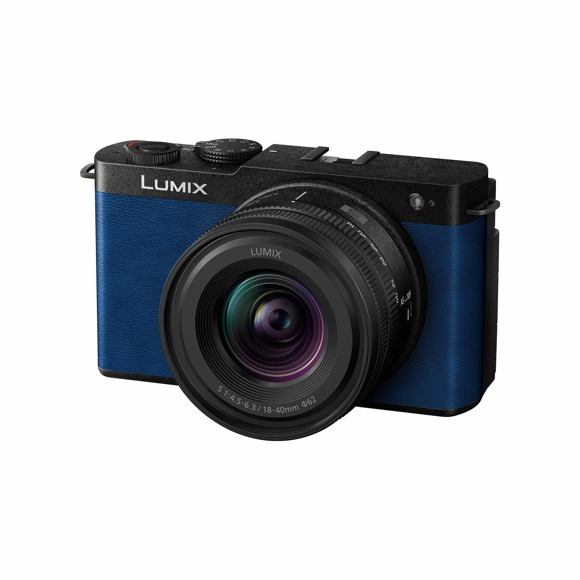 Panasonic Lumix DC-S9NE-A Pełnoklatkowy Bezlusterkowy Aparat 24.2MP 6K/4K Video z Obiektywem S-R1840E 18-40mm Niebieski