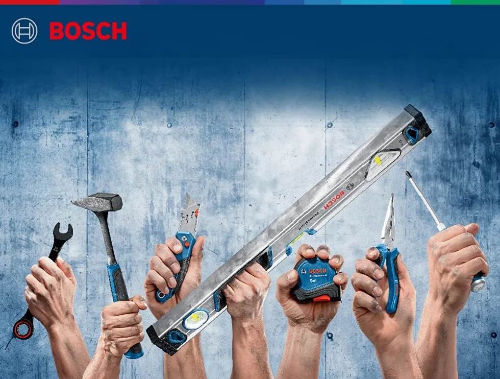 Bosch Professional: 3-częściowy zestaw szczypiec (kombinerki, szczypce ze zwężonymi końcami, szczypce boczne, wypełnienie do L-BOXX)