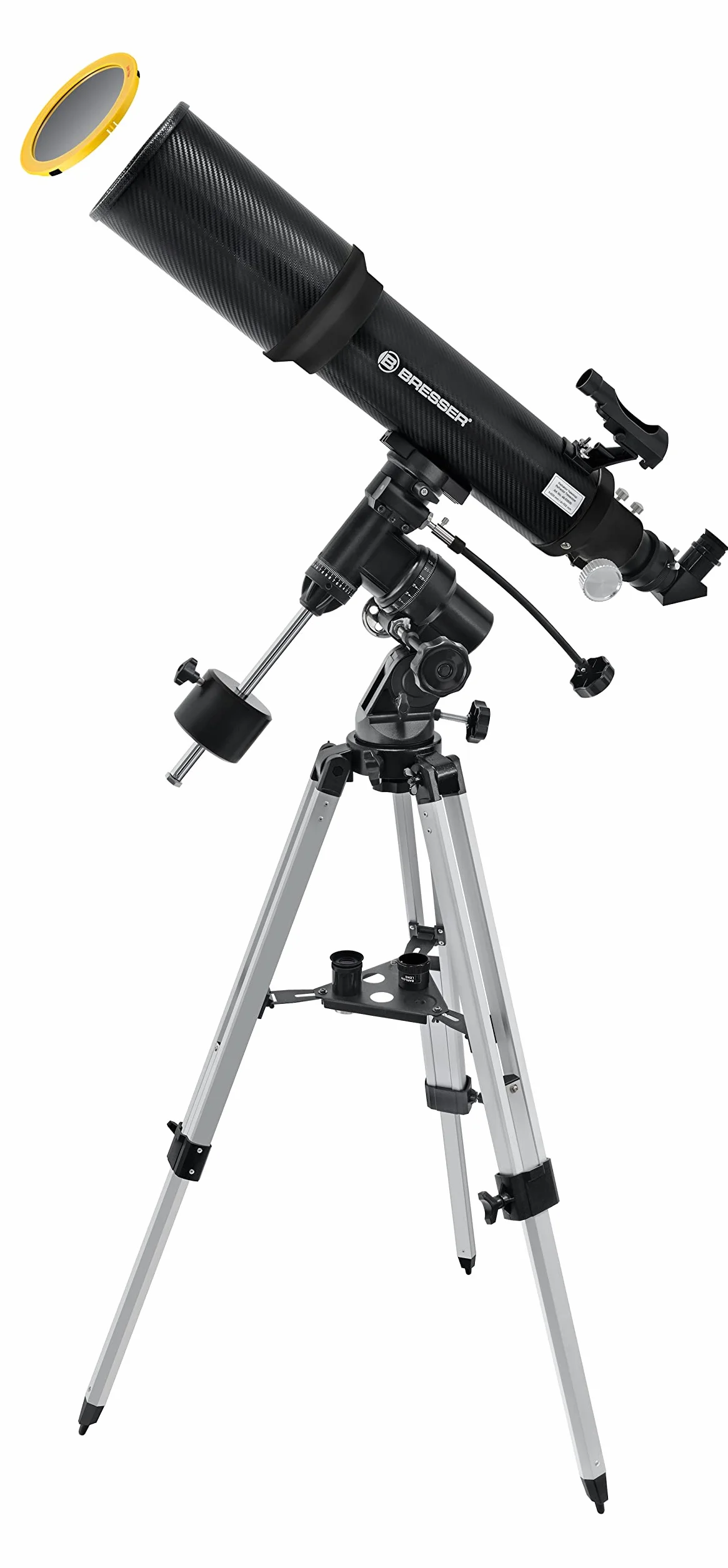Bresser Teleskop refrakcyjny AR-102/600 EQ-3 z mocowaniem i statywem