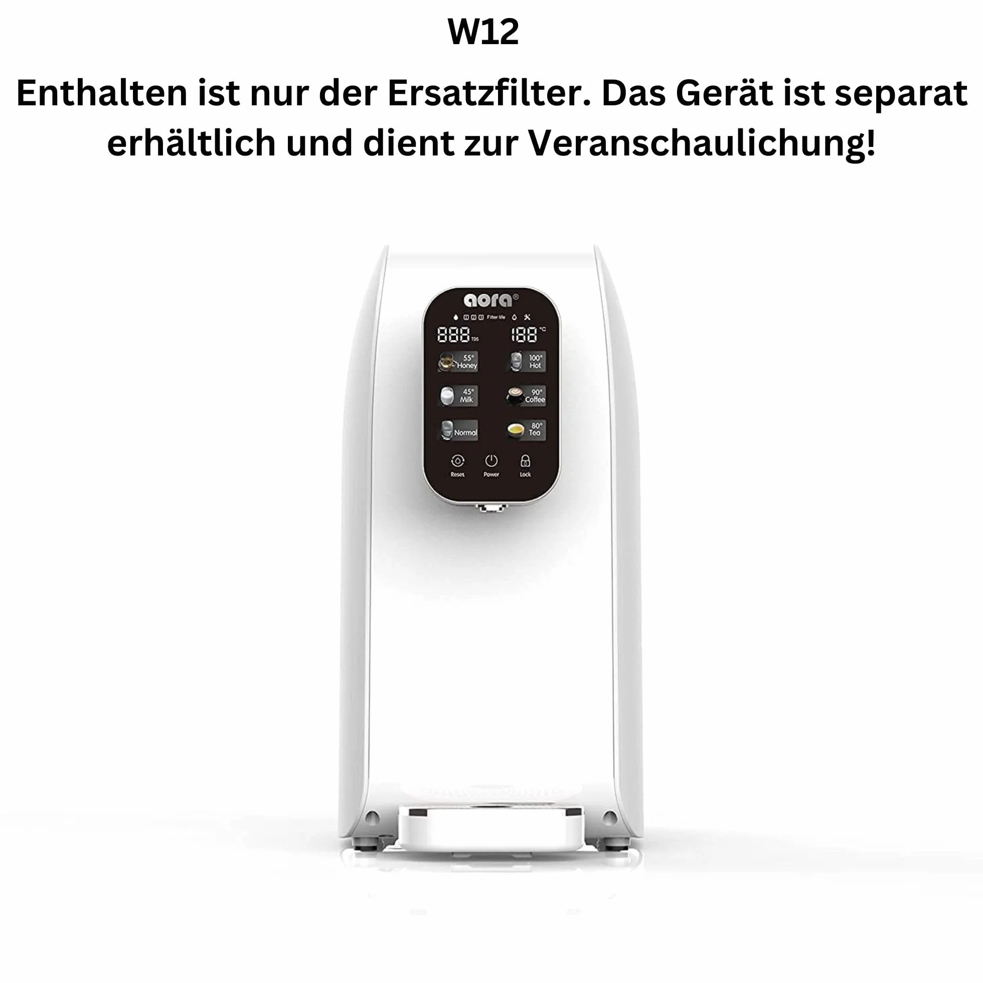 AORA | Zestaw filtrów zamiennych do przenośnej instalacji odwróconej osmozy AORA bez przyłącza wody stałej Quick Change – filtr wody Fresh OSMOSIS WATER | Zakres dostawy: filtr zamienny CF + filtr