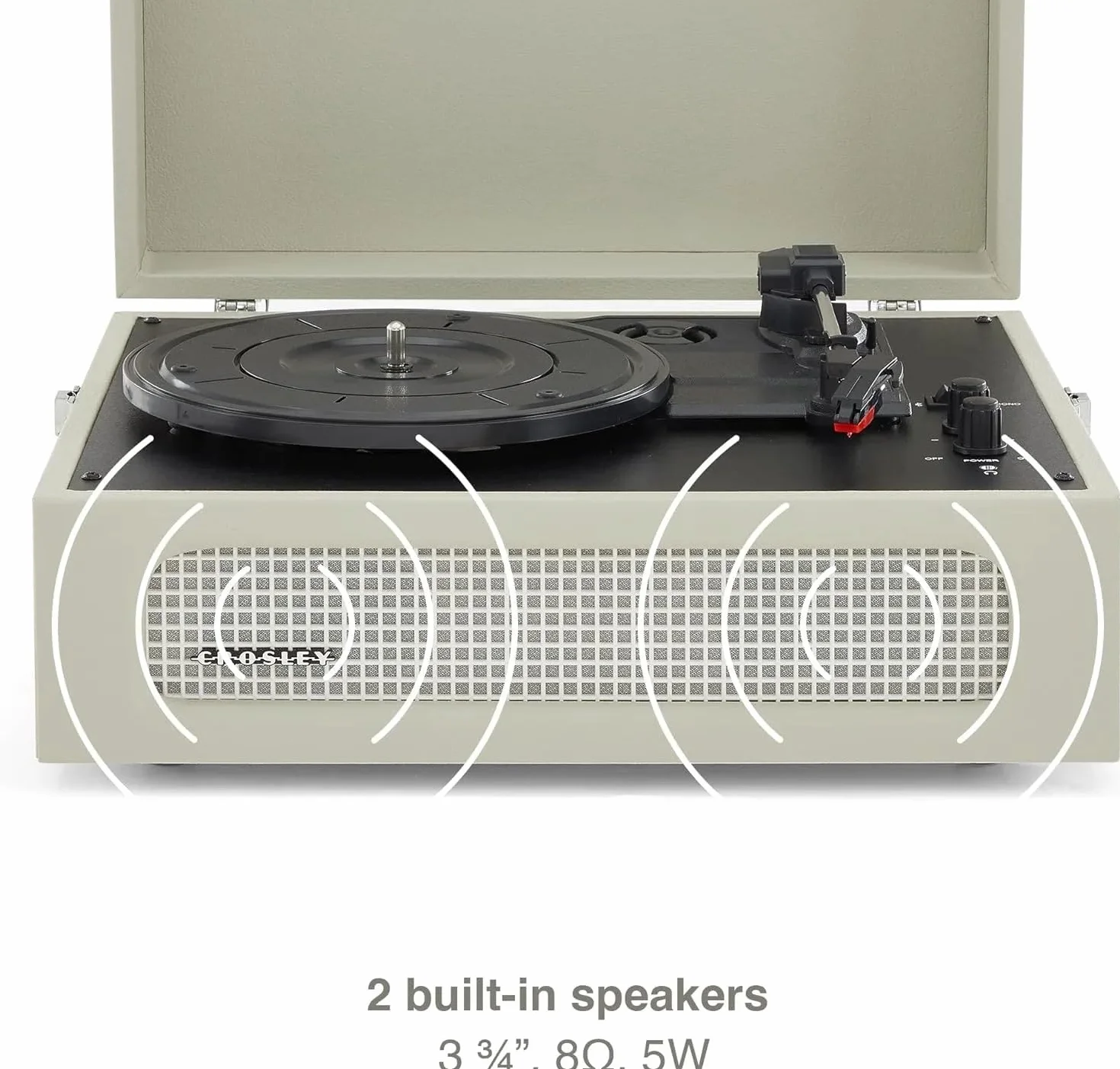 Crosley CR8017B-DU4 Voyager Bluetooth rozdzielacz płyt - światło dune