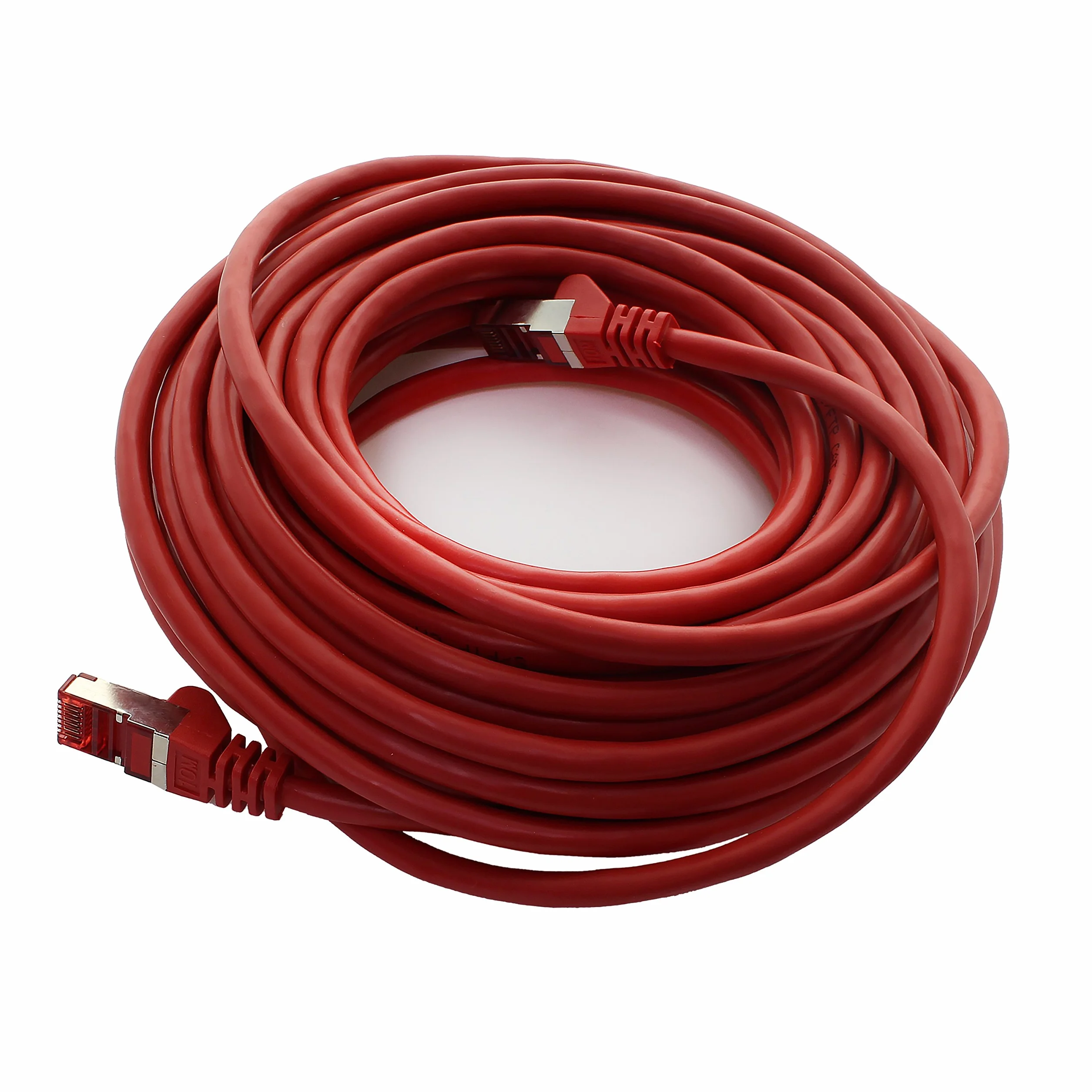 Cat6 Kabel Sieciowy Sftp 5 x 0,25 m Czerwony 1000 Mbit/s
