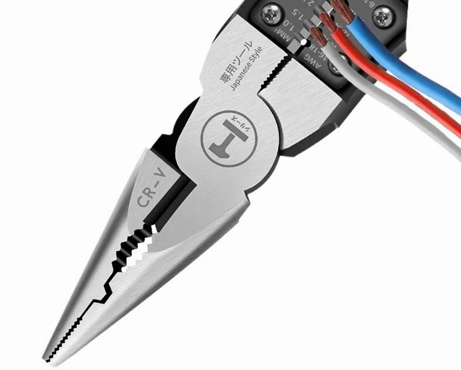 Wielofunkcyjne uniwersalne szczypce ukośne Szczypce do nosa Narzędzia sprzętowe (kolor: przecinak do drutu 17,78 cm)