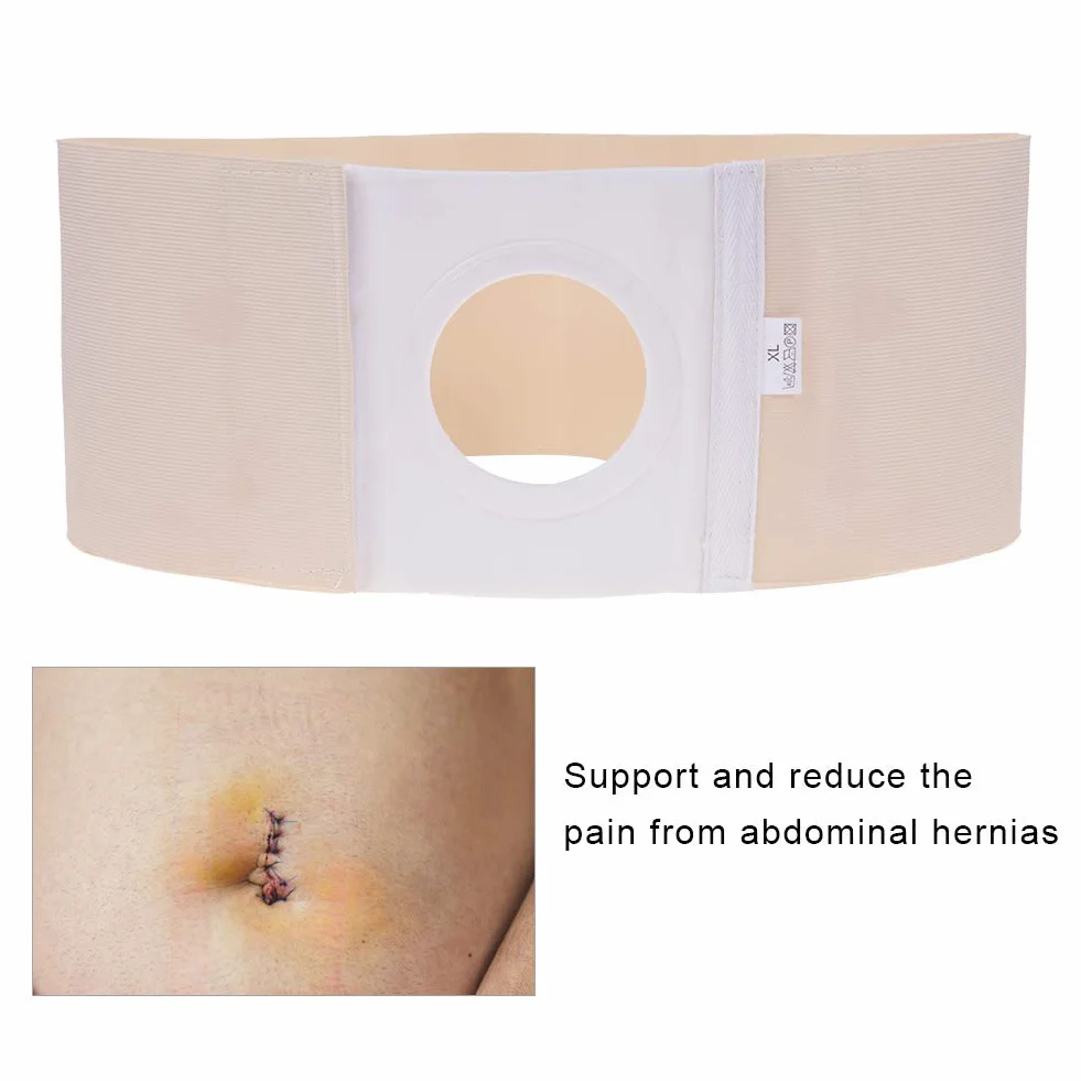 SunshineFace Pas podtrzymujący Ostomy, medyczny pas ostomia unisex pas podtrzymujący przepuklinę na brzuchu