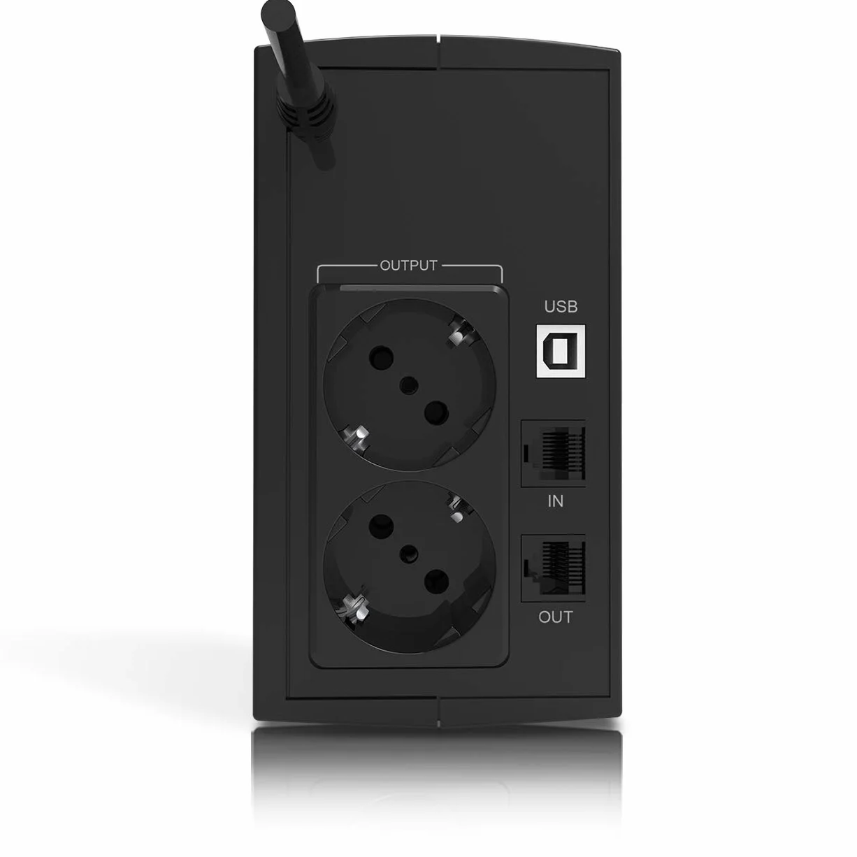 EPYC NEON UPS 850VA 480W AVR 2x Schuko czarny