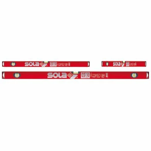 SOLA Zestaw poziomic aluminiowych 3-częściowy składający się z BigX 40 i BigX 80 i BigX3 120