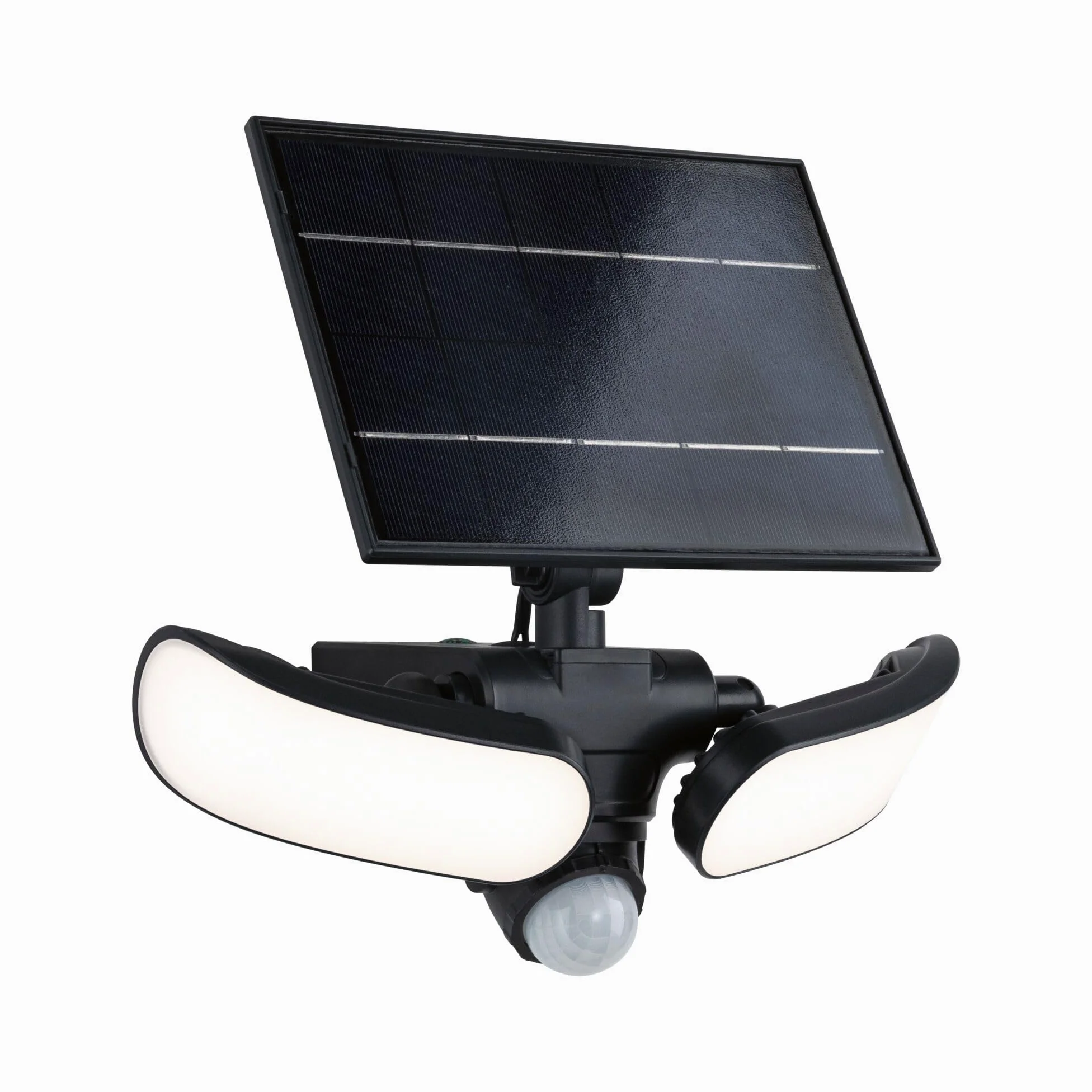 Paulmann Zewnętrzny reflektor solarny Sonlig IP65 3000 K USB PIR antracyt 94610