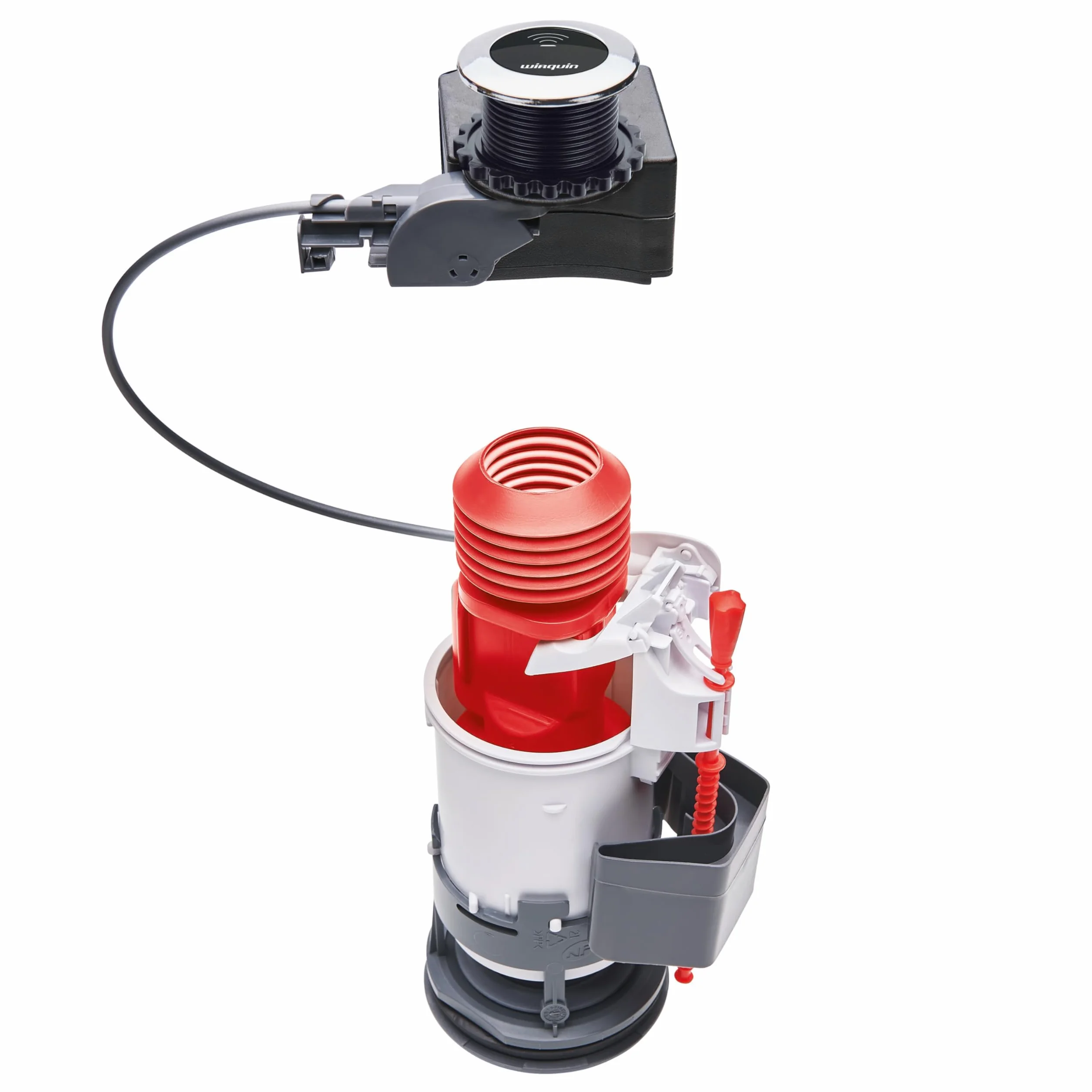 Wirquin 10719338 Elektroniczny podwójny mechanizm spłukiwania