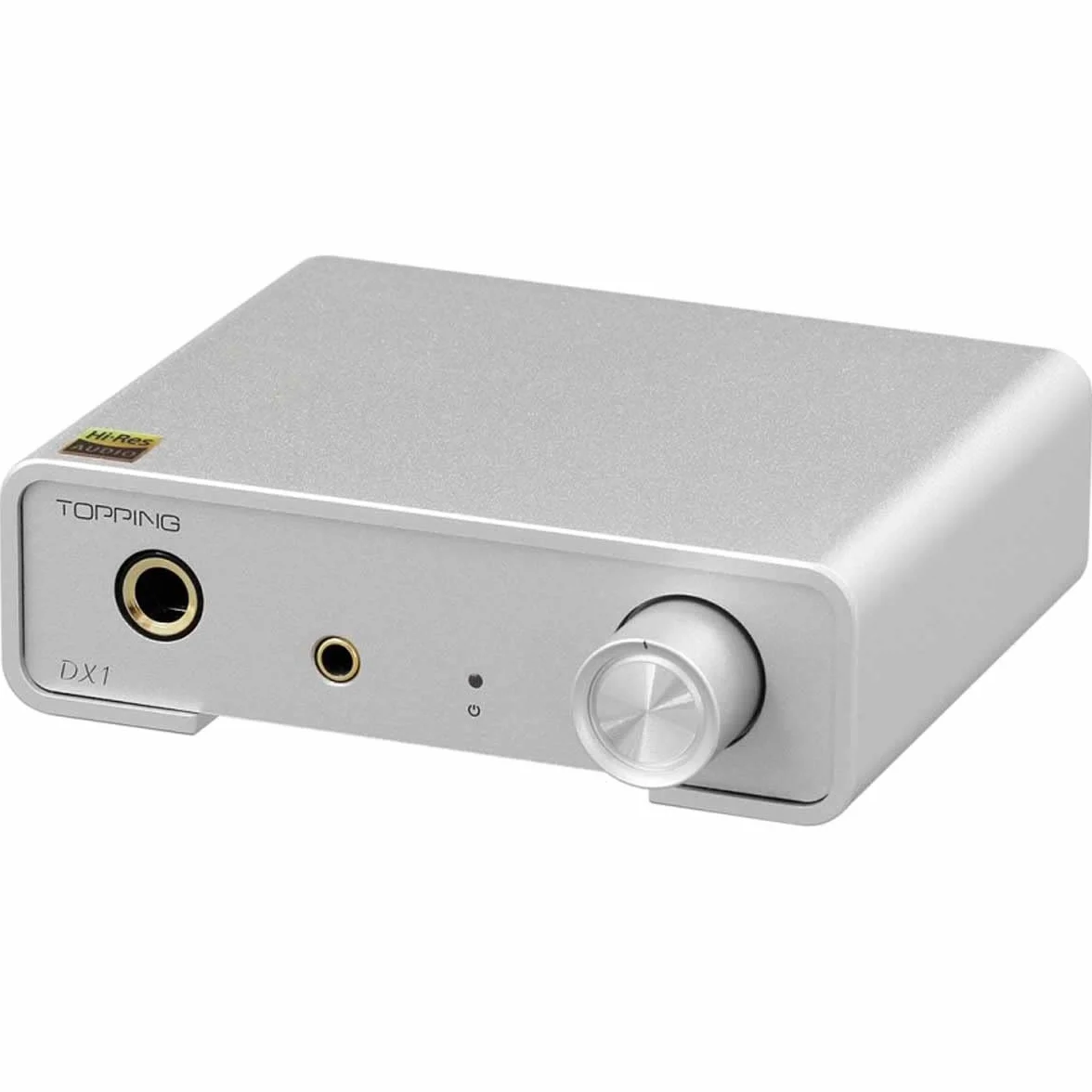 Topping DX1 DAC/Amp do słuchawek kompaktowych, Kolor Srebrny