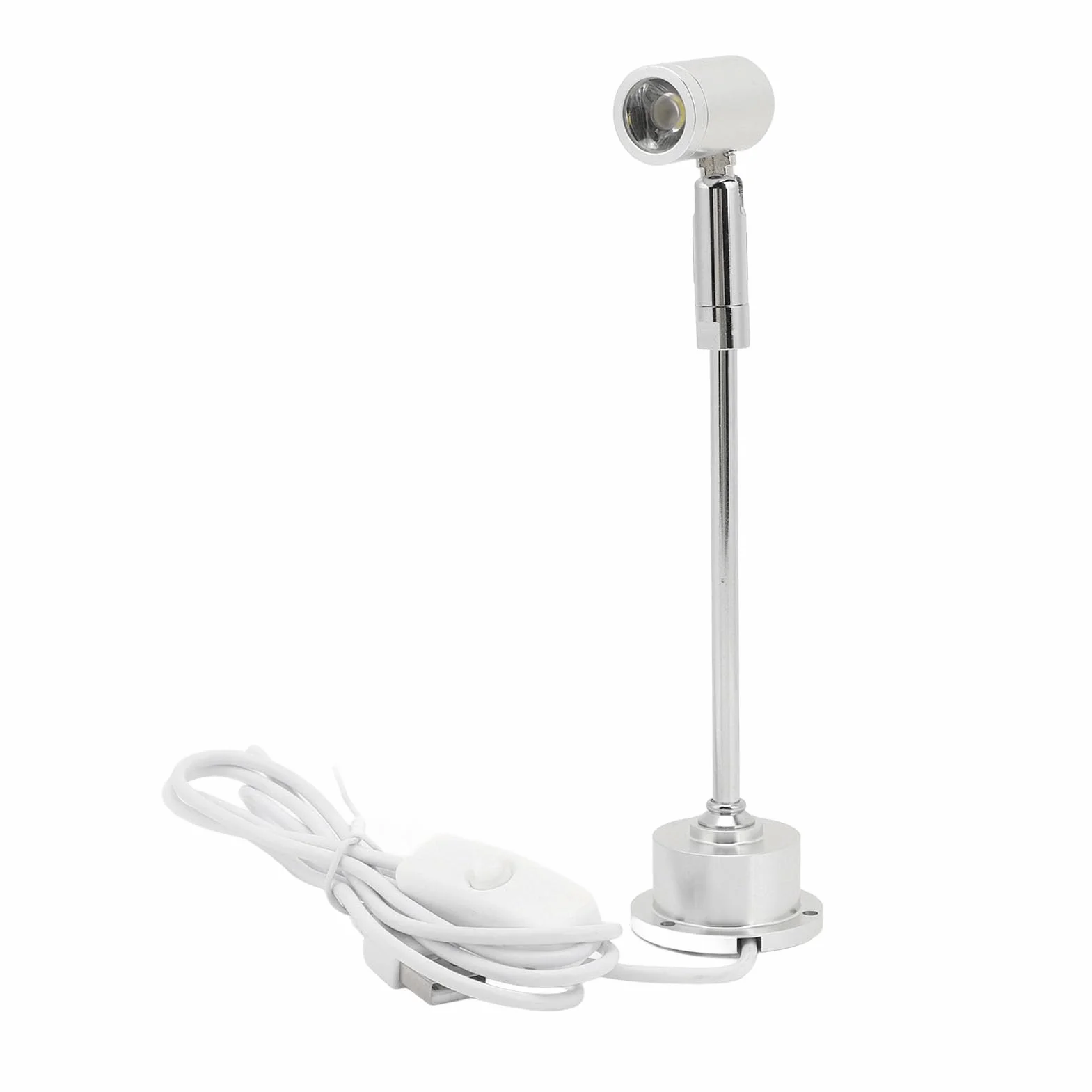 Ejoyous Wystawowa, Mini Reflektor Punktowy do Oświetlenia Szafki Wystawowa USB 5V do Obrazów Wystawa Biżuterii (Ciepłe oświetlenie)
