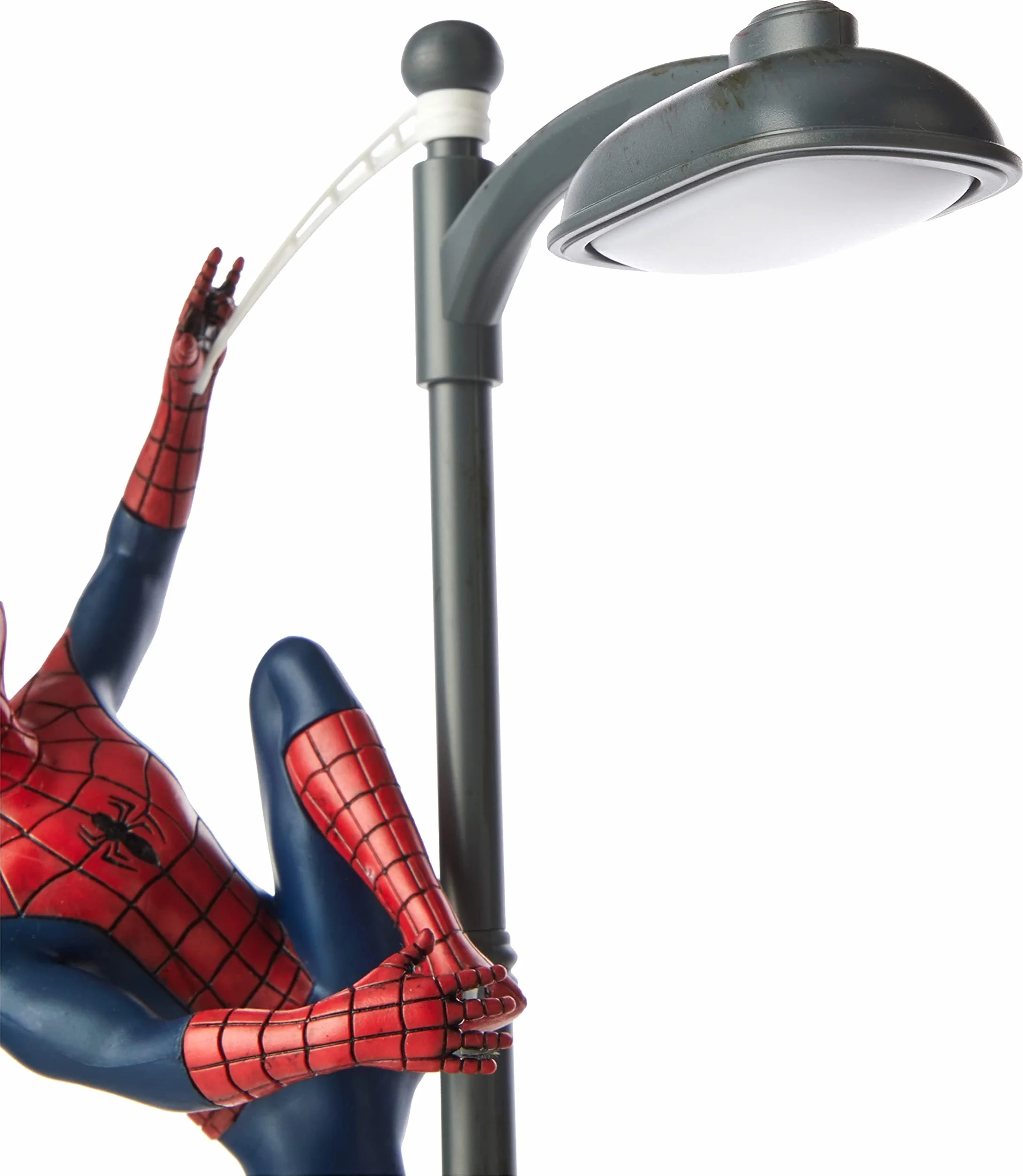 Paladone Lampa Spiderman BDP Lampa Stołowa, Tworzywo Sztuczne, Wielokolorowy, 16 x 18 x 34 cm