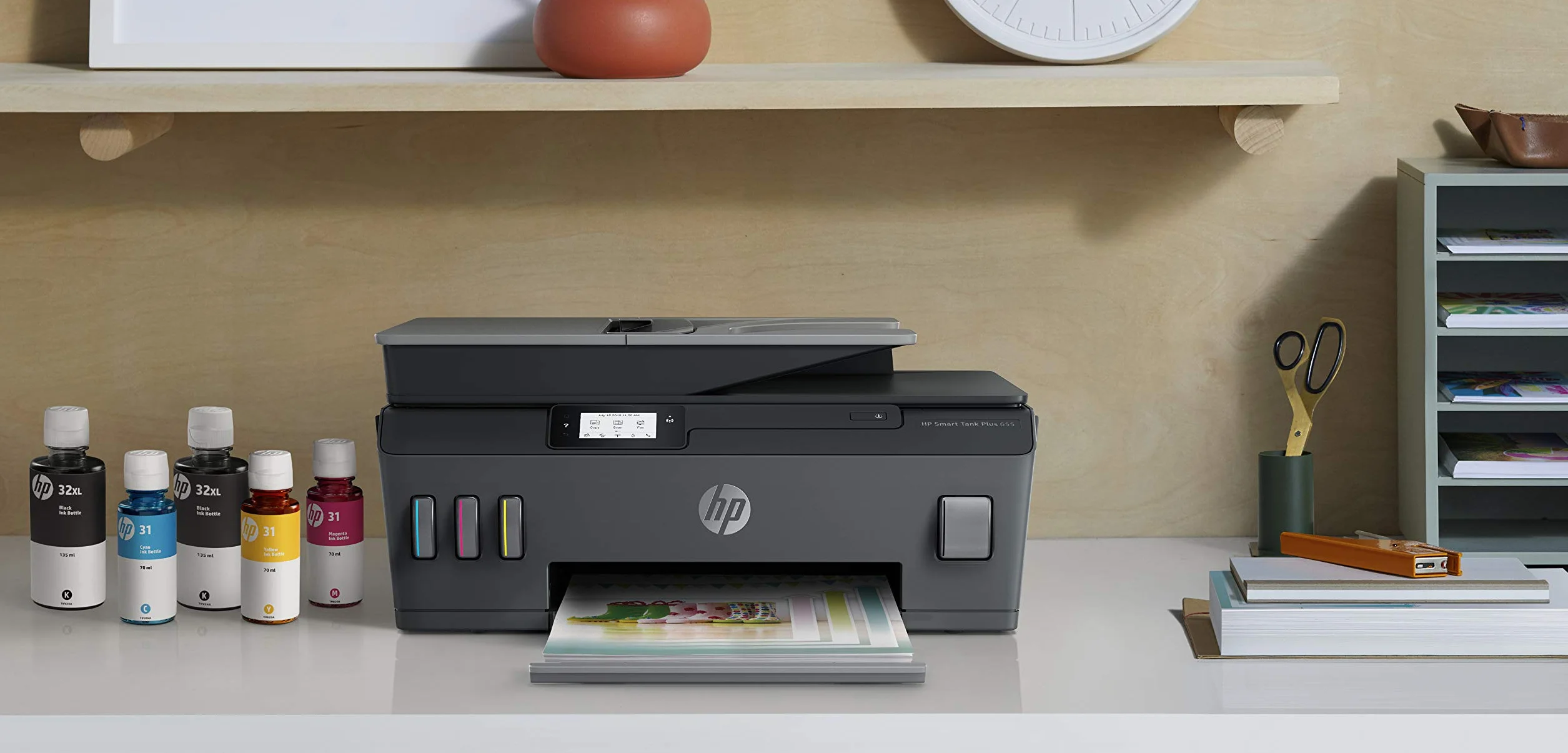 Hp Smart Tank Plus 655 Y0F74A#BHC Drukarka Atramentowa, A4, Czarny