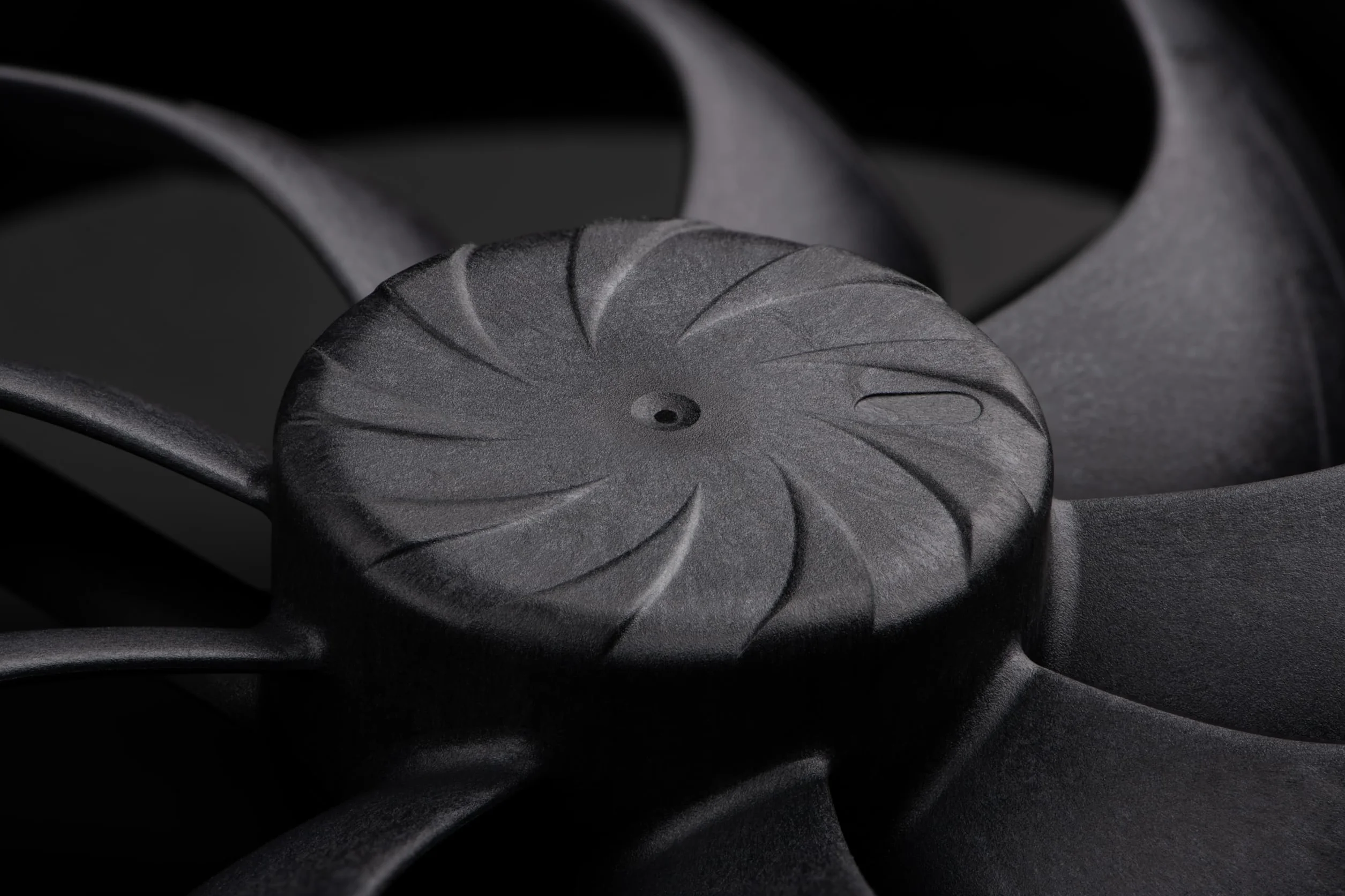 Noctua NF-A14x25 G2 PWM Sx2-PP chromax.black, Dwuwentylatorowy Zestaw do Stosowania w Układzie Sąsiadującym oraz Push-Pull (Czarny)
