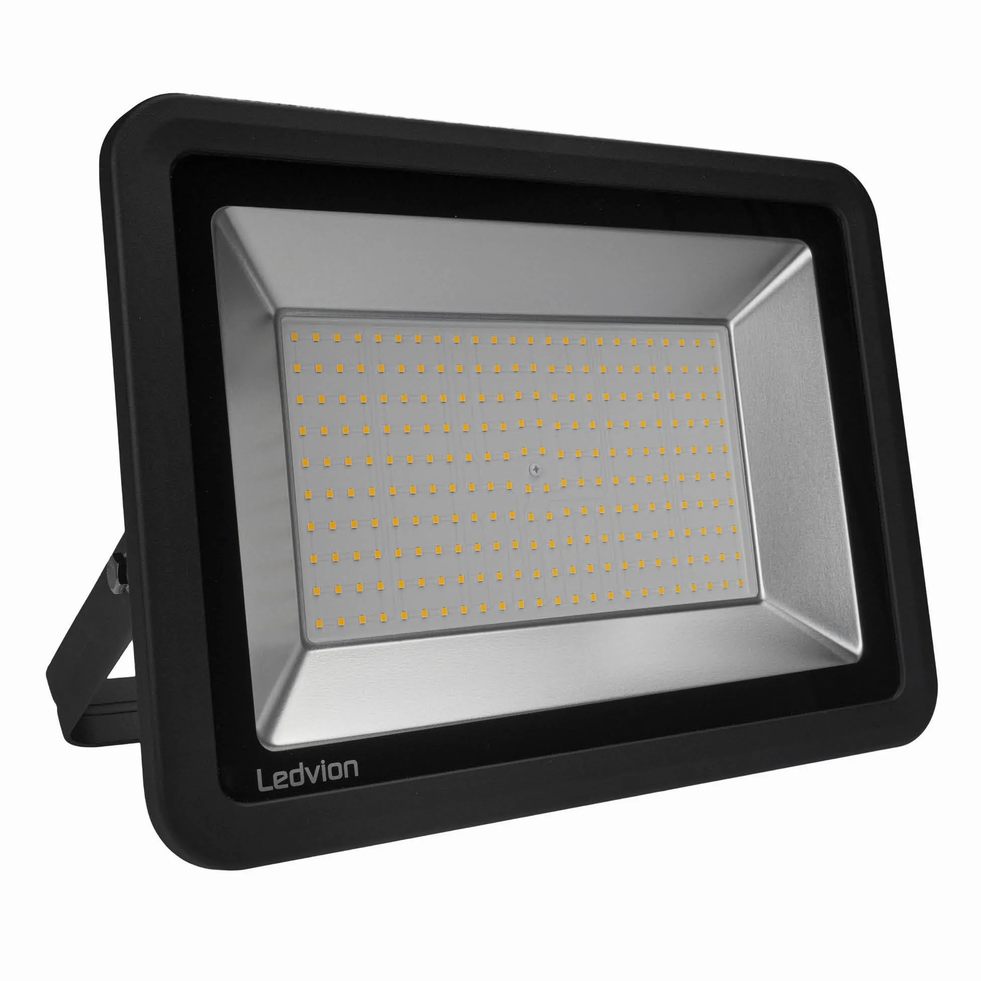 Ledvion Reflektor LED, 200 W, LED, reflektor 4000 K, oświetlenie robocze, 17000 lumenów, reflektor zewnętrzny, wodoszczelność IP65, reflektor z szybkim podłączeniem