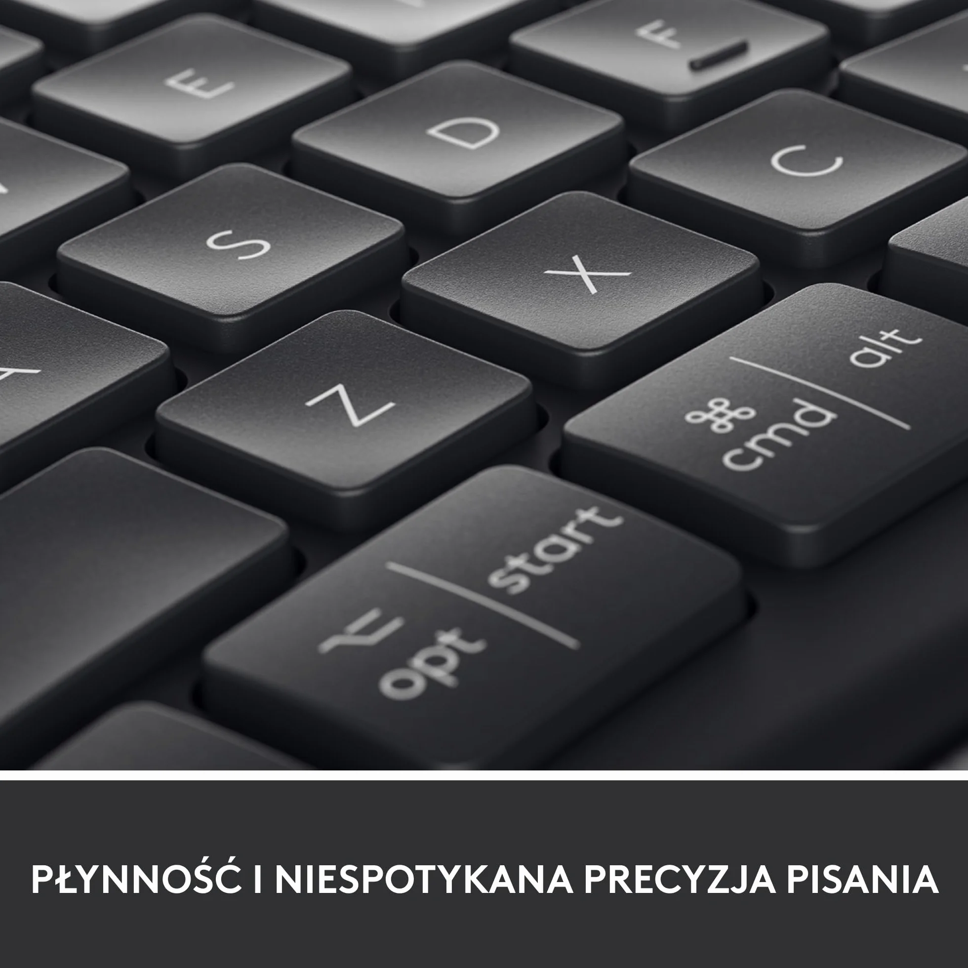 Logitech ERGO K860 - Bezprzewodowa ergonomiczna klawiatura dzielona, podkładka pod nadgarstek, łączność Bluetooth i USB, kompatybilna z Windows/Mac, QWERTY US Intl - Czarny