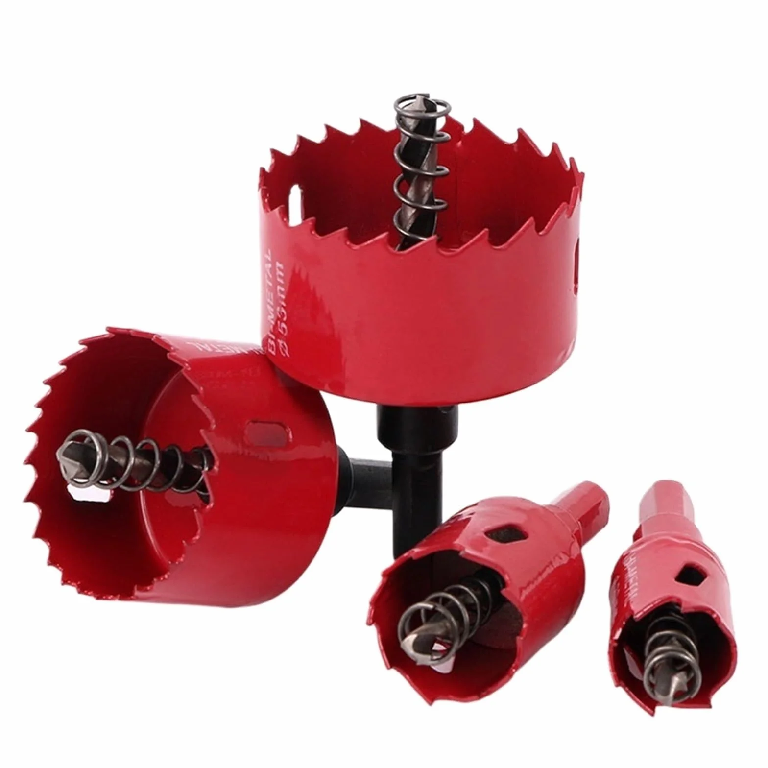 Otwornice 1PC 20mm-200mm M42 bi-metalowe wiertło Cutter narzędzia stolarskie cięcie metalu z tworzywa sztucznego żelaza narzędzia ręczne (Size : 155mm)
