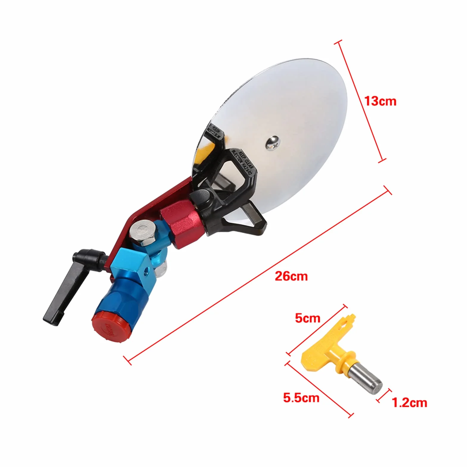 Zestawy Dysz Malarskich Uniwersalny Bezpowietrzny Agregat do Malowania Natryskowego Titan Spray Guide Przewodnik Natryskowy Akcesoria Narzędzie z Dyszą malarską 315 Airless 7/8