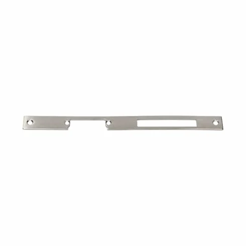 ORNO Blacha zamykająca, symetryczna, krótka, niklowana (prawa lewa 22/250/3 mm) srebro
