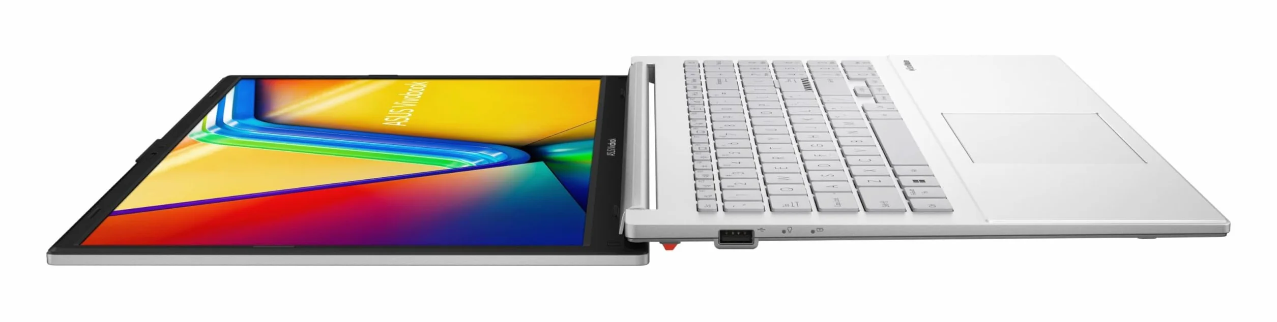 ASUS Vivobook Go 15 OLED E1504FA-BQ2451W laptop o przekątnej 39,6 cm (15,6"), Full HD, AMD Ryzen 5 7520U, 16 GB RAM, 512 GB SSD, Radeon 610M, Windows 11 Home, zimna srebro, hiszpańska klawiatura