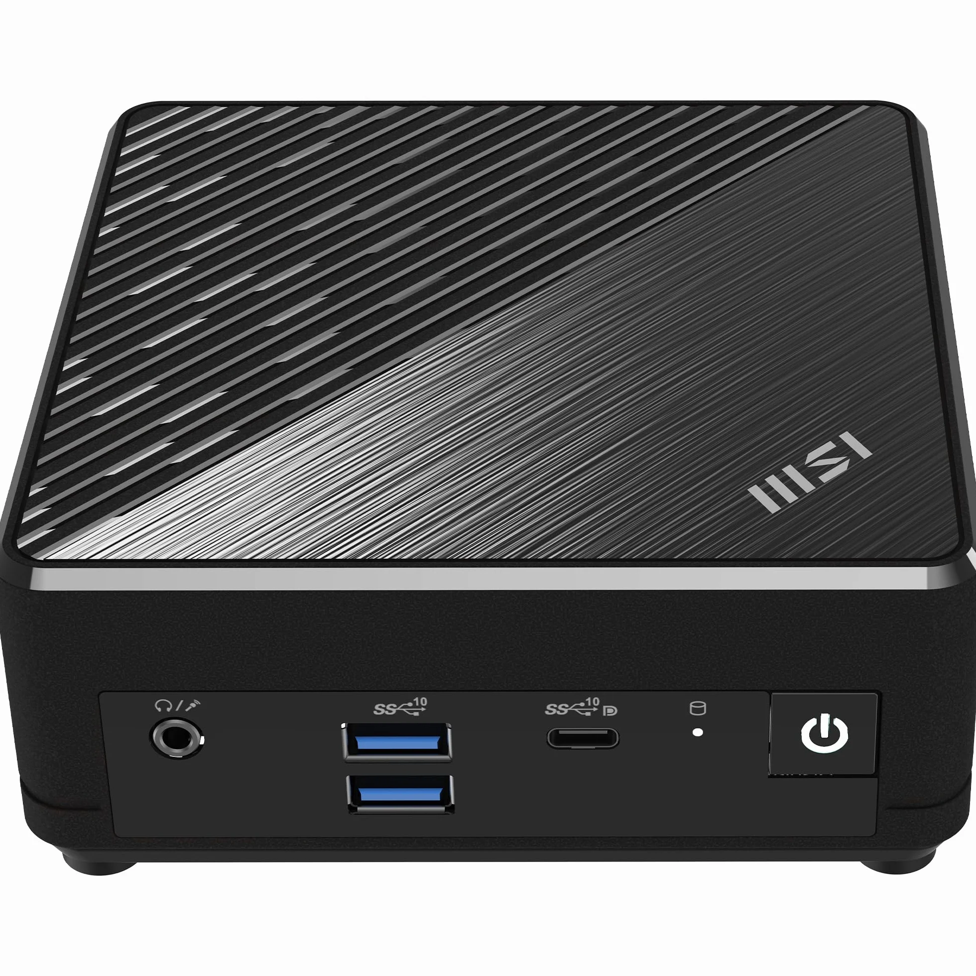 MSI Cubi N ADL S-079DE Mini PC Intel N100 4 GB DDR4 128 GB M.2 SSD USB 3.2 Gen 2 Type C HDMI 2.1 DP 1.4 Bluetooth 5 Dual LAN Windows 11 Pro VESA