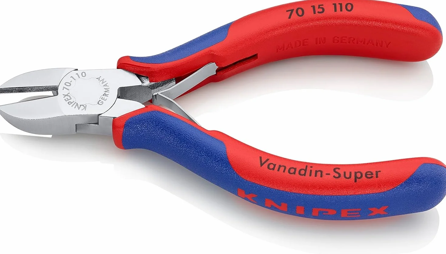 KNIPEX Szczypce tnące boczne chromowany z osłonkami wielokomponentowymi 110 mm, 70 15 110