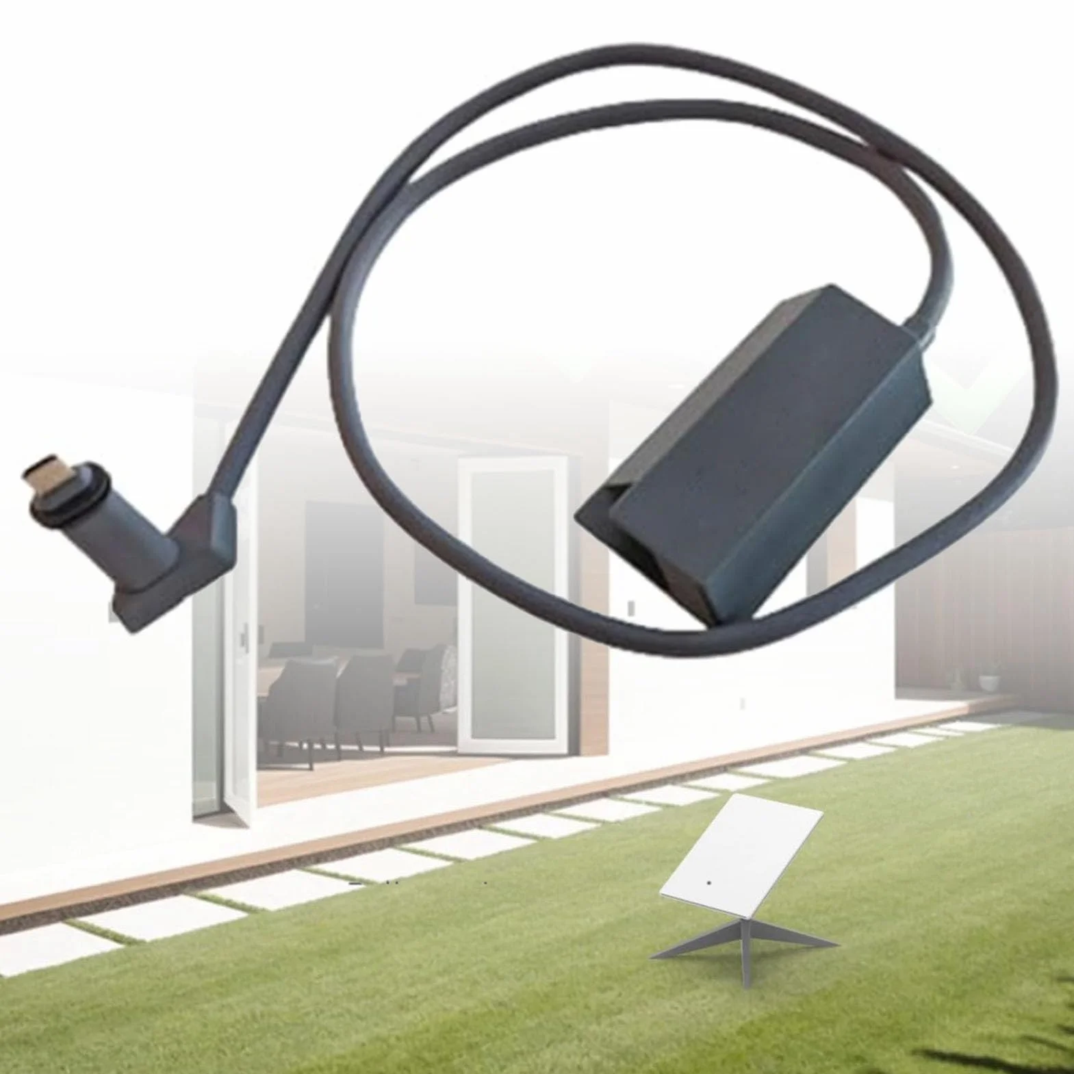 adapter Ethernet do V2, prostokątna antena satelitarna USB Internet Powerline adapter do V2