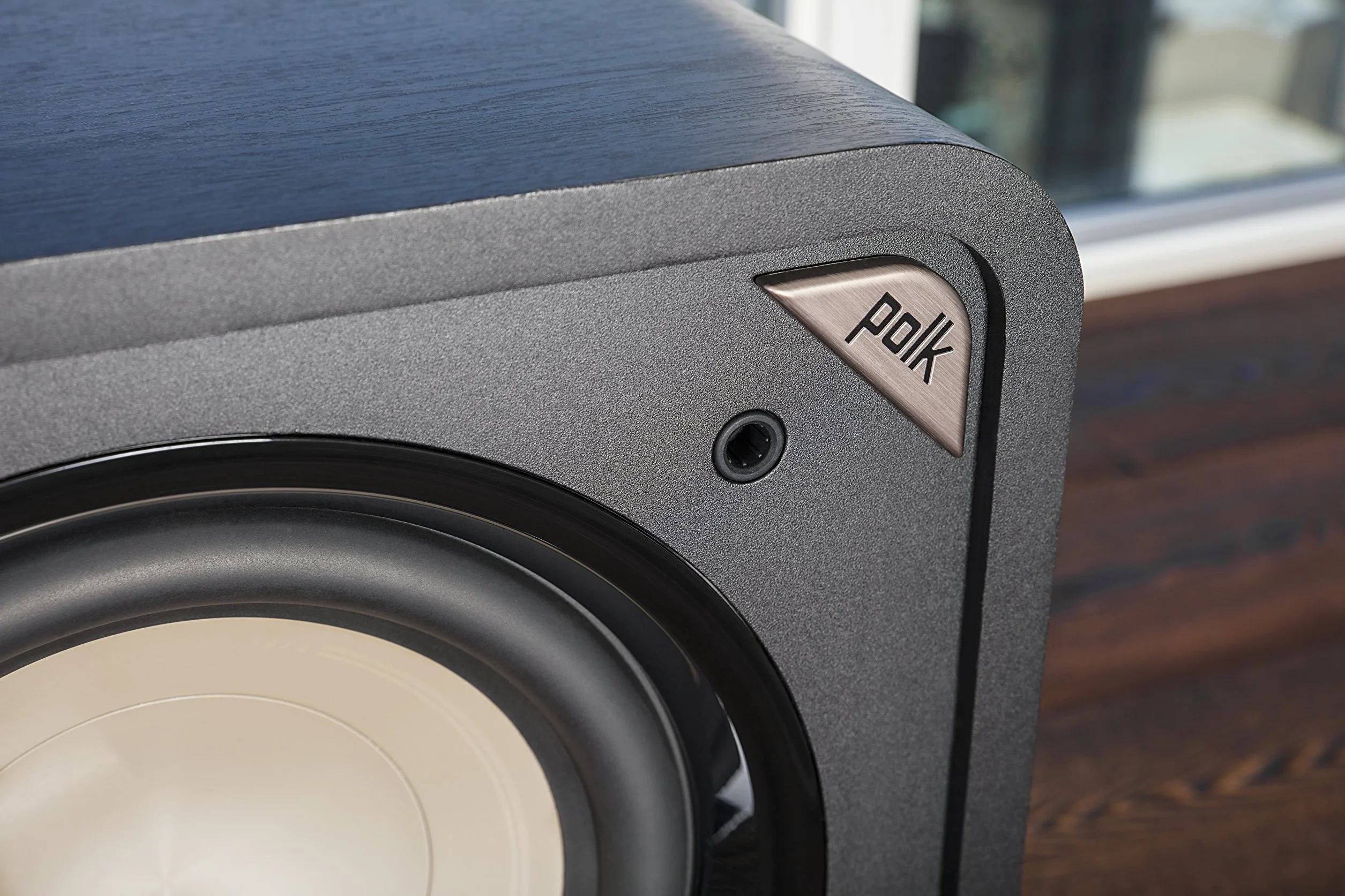 Polk Audio HTSSUB10BK Aktywny Subwoofer Do Kina Domowego, Czarny, 200 W