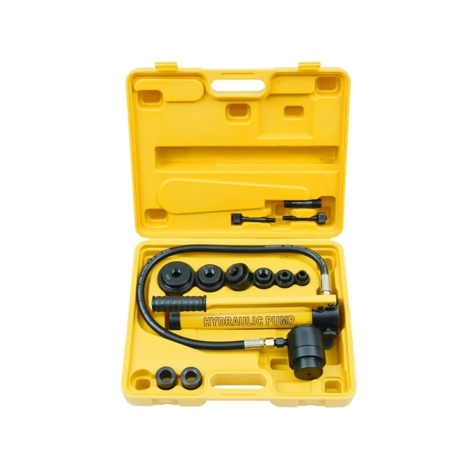 Wykrawacz hydrauliczny, dziurkacz do blachy (9T/Ø16-51 mm) (K-8-A)