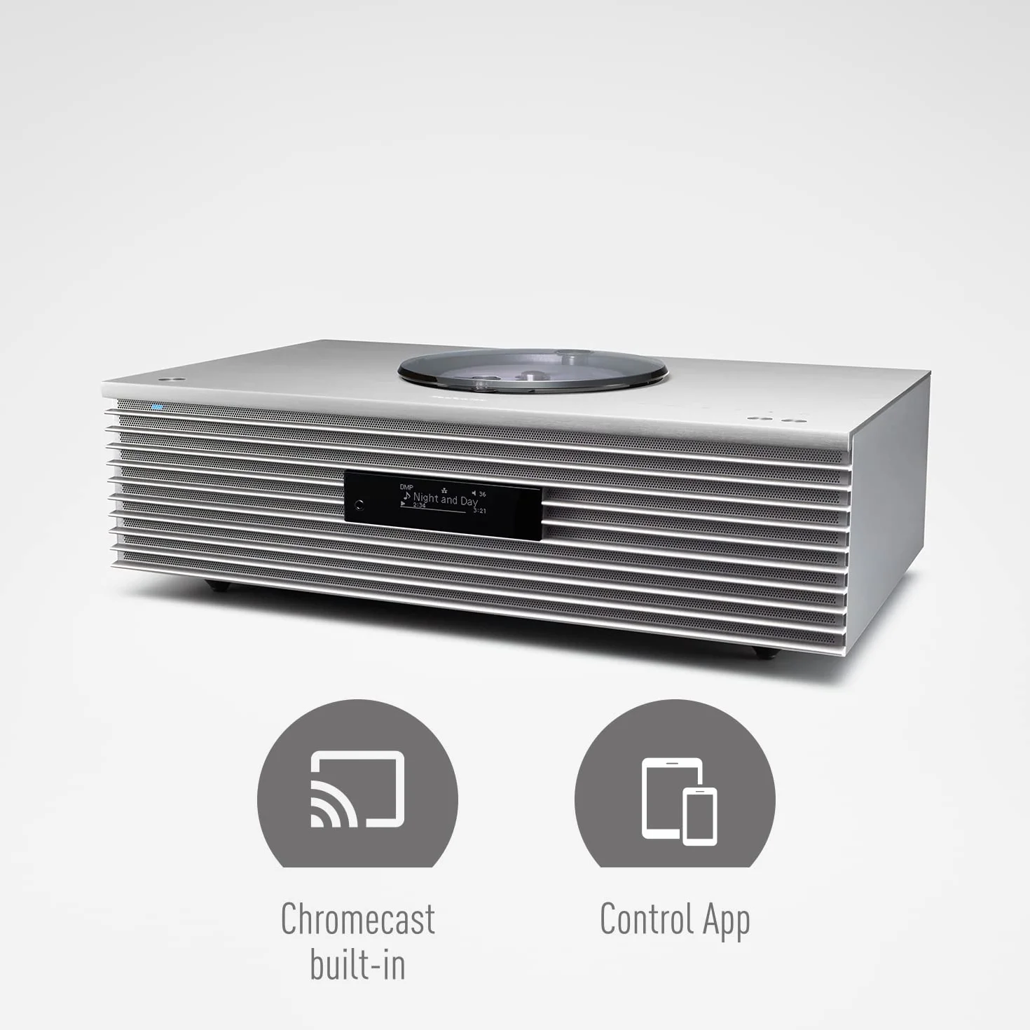 Technics SC-C65 wielofunkcyjny system odtwarzania muzyki srebrny
