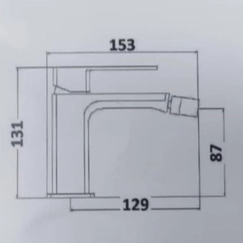 IMPALLI Bidet Bidet Łazienka Kran Z Kran Bidet Kran z kranem Click Clack 1 '' 1/4 elastyczny i zbyt pełny w zestawie bateria bidetowa chromowane wykończenie