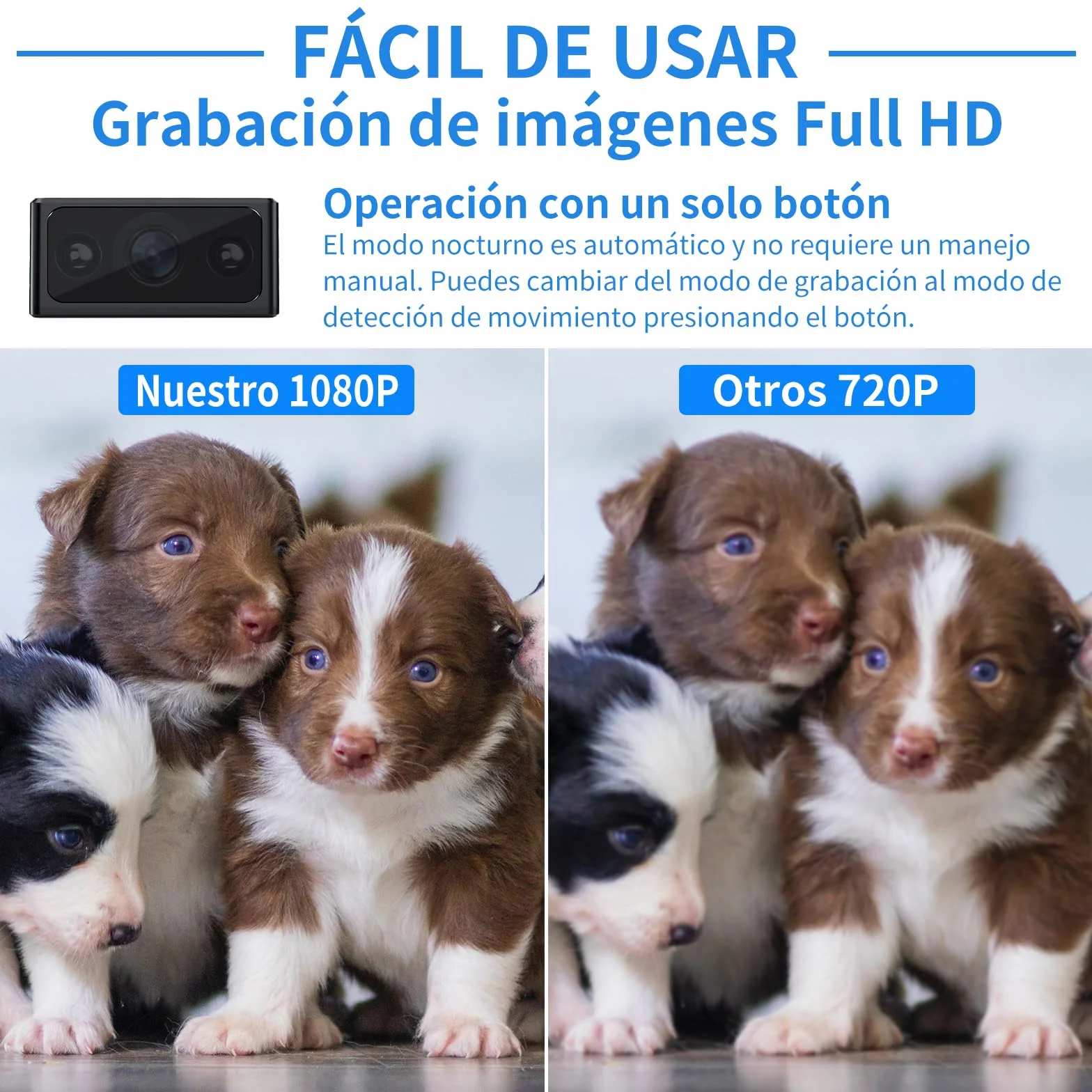 Ukryta kamera szpiegowska, kamera HD 1080p, kamera monitorująca do domu i biura z automatycznym noktowizorem, wykrywaniem ruchu, czujnikiem grawitacji bez WIFI