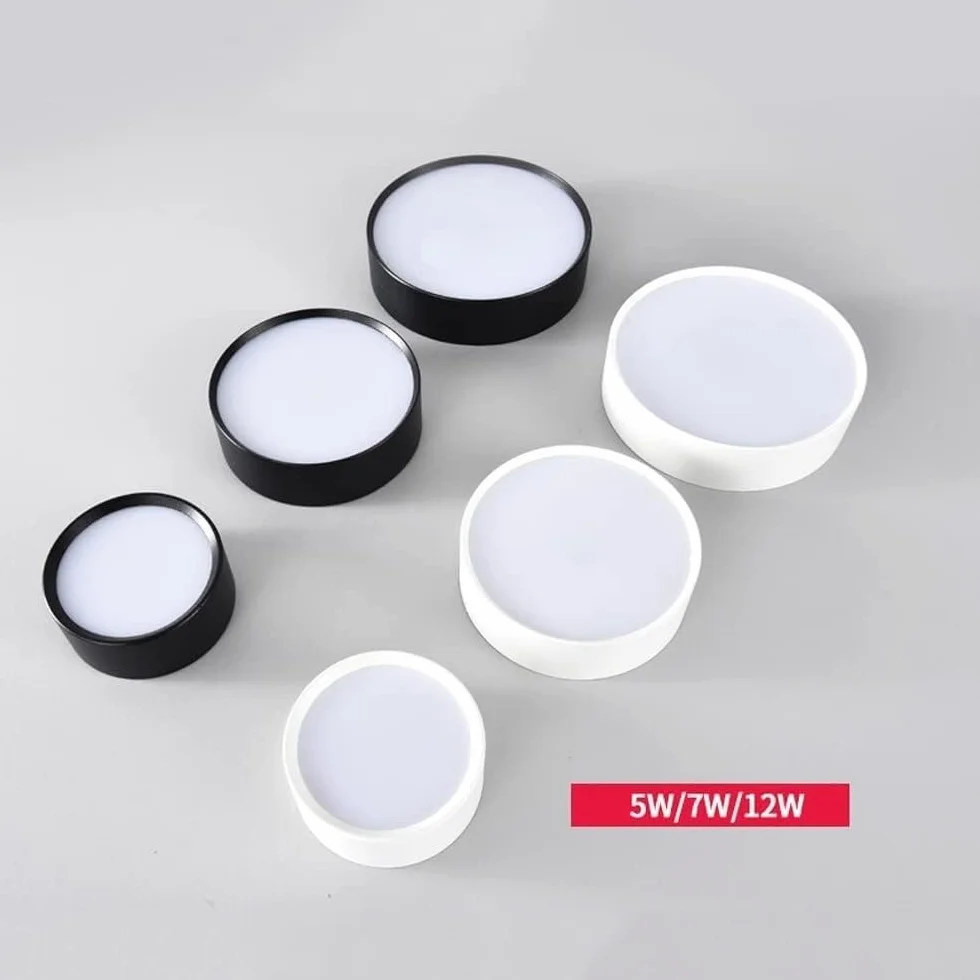 Prosty reflektor sufitowy LED, dekoracyjny reflektor na wystawę biżuterii, żyrandole - biały