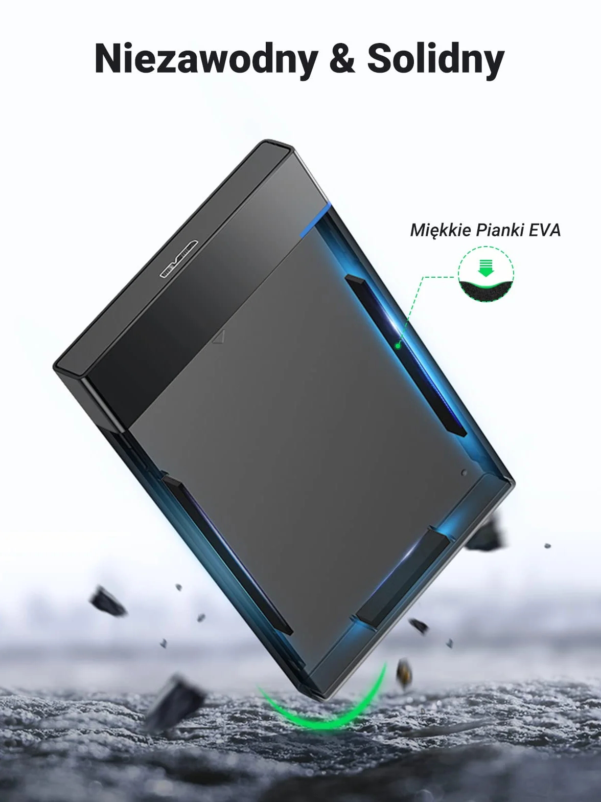 UGREEN Obudowa Dysku Twardego Obudowa 2,5 Cala USB 3.0 SATA