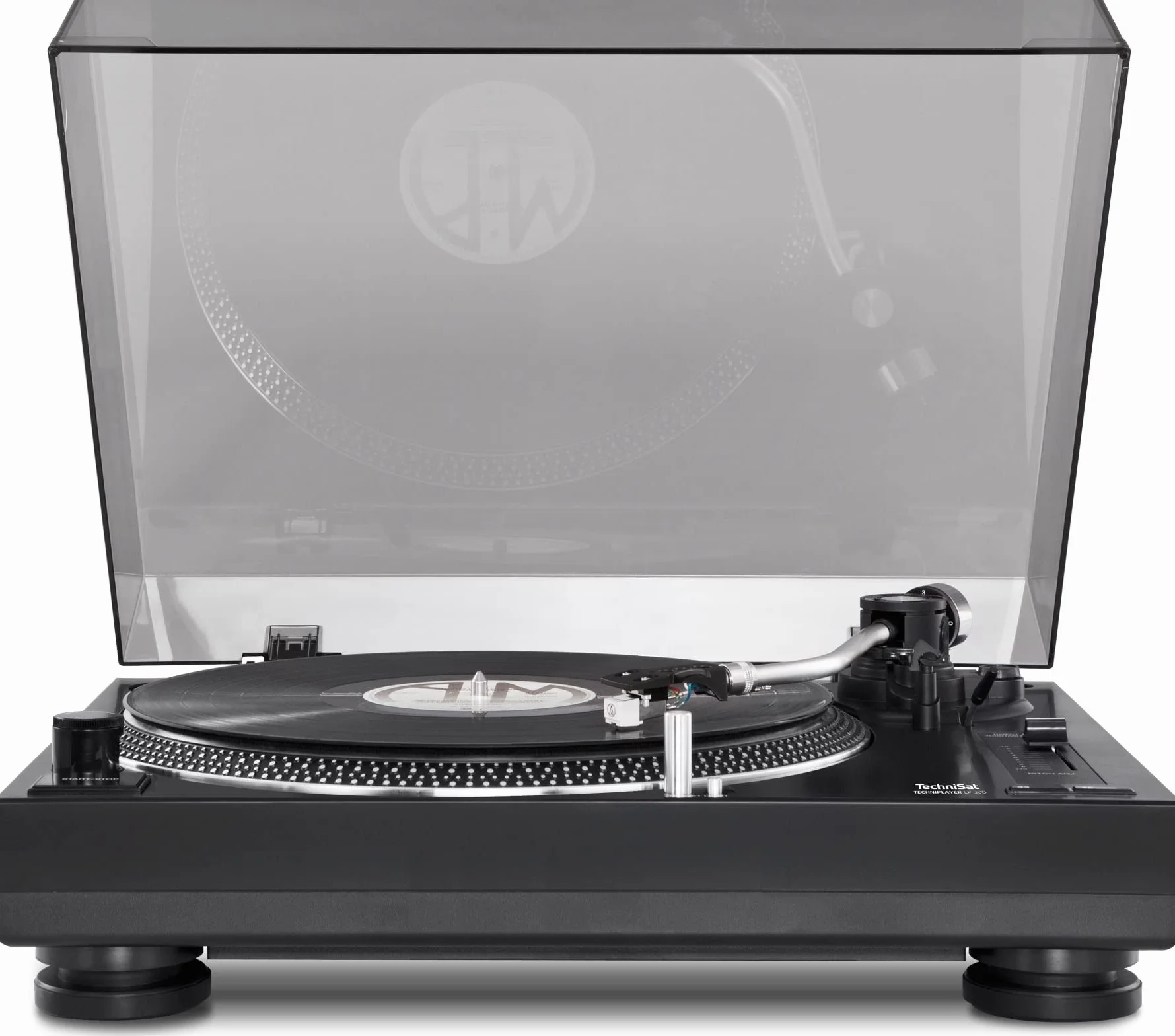 Technisat Techno Iplayer Lp 300 0000/9413 Gramofon, Czarny, 35 x 44 x 15 cm