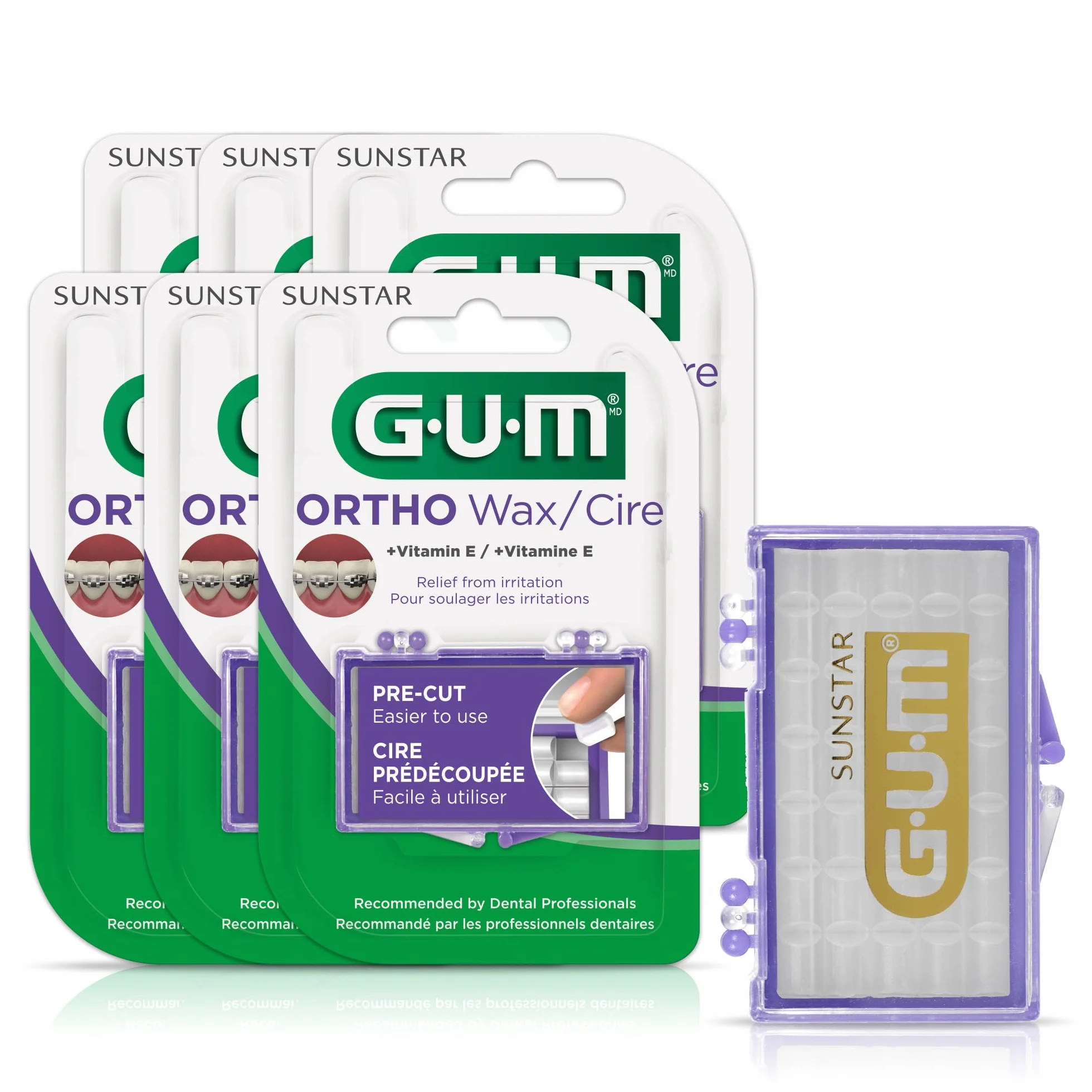 Gum Kieferorthopädisches Wachs für Zahnspangen