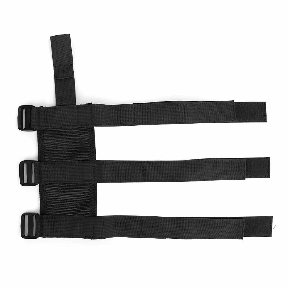 Ausla Uchwyt na gaśnicę z Regulowanym Paskiem do Wranglera Gladiator Trwałe, łatwo Dostępne Akcesorium Samochodowe (BLACK)