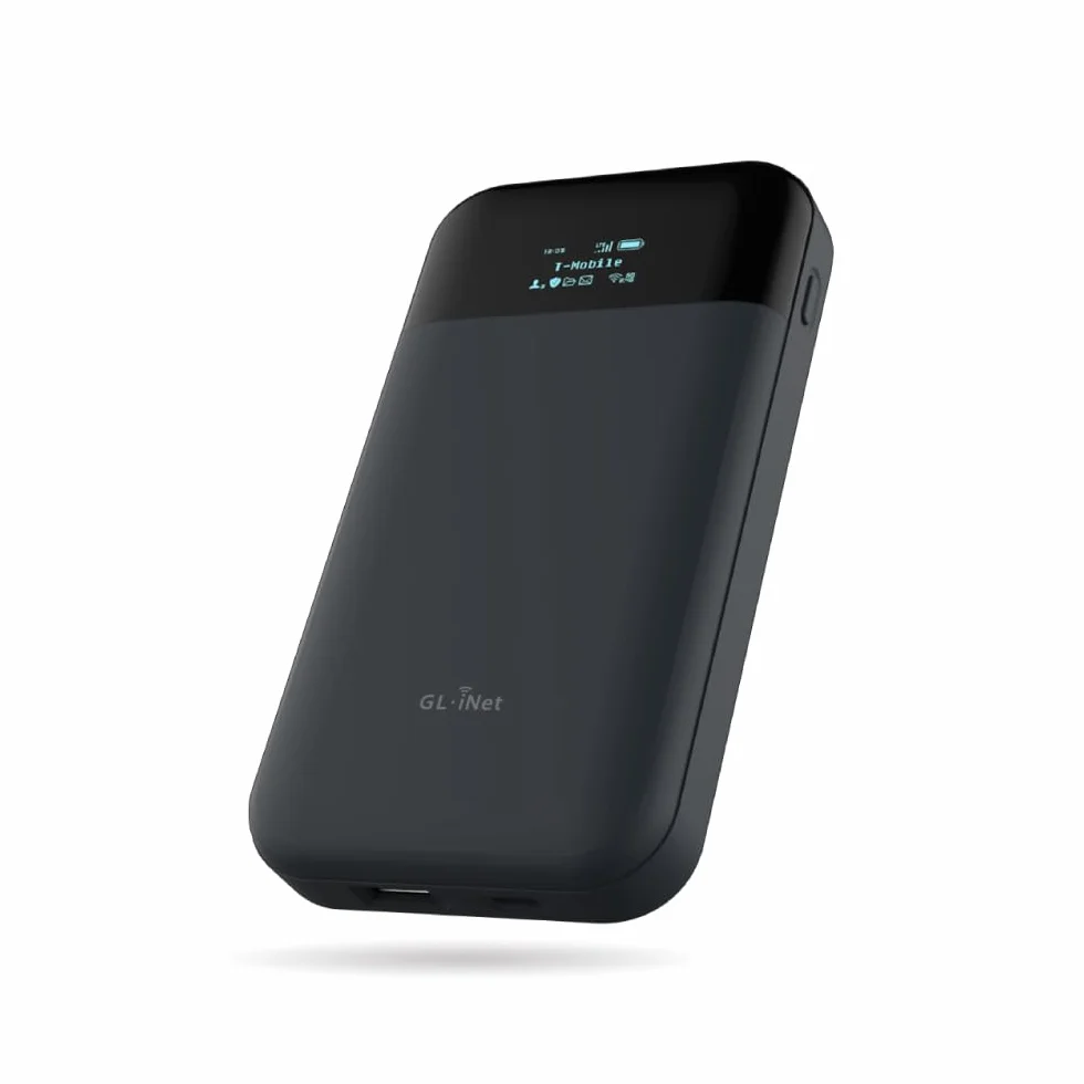 GL.iNet GL-E750V2 MUDI Przenośny hotspot Wi-Fi 4G LTE Router VPN OpenWrt Bateria 7000 mAh