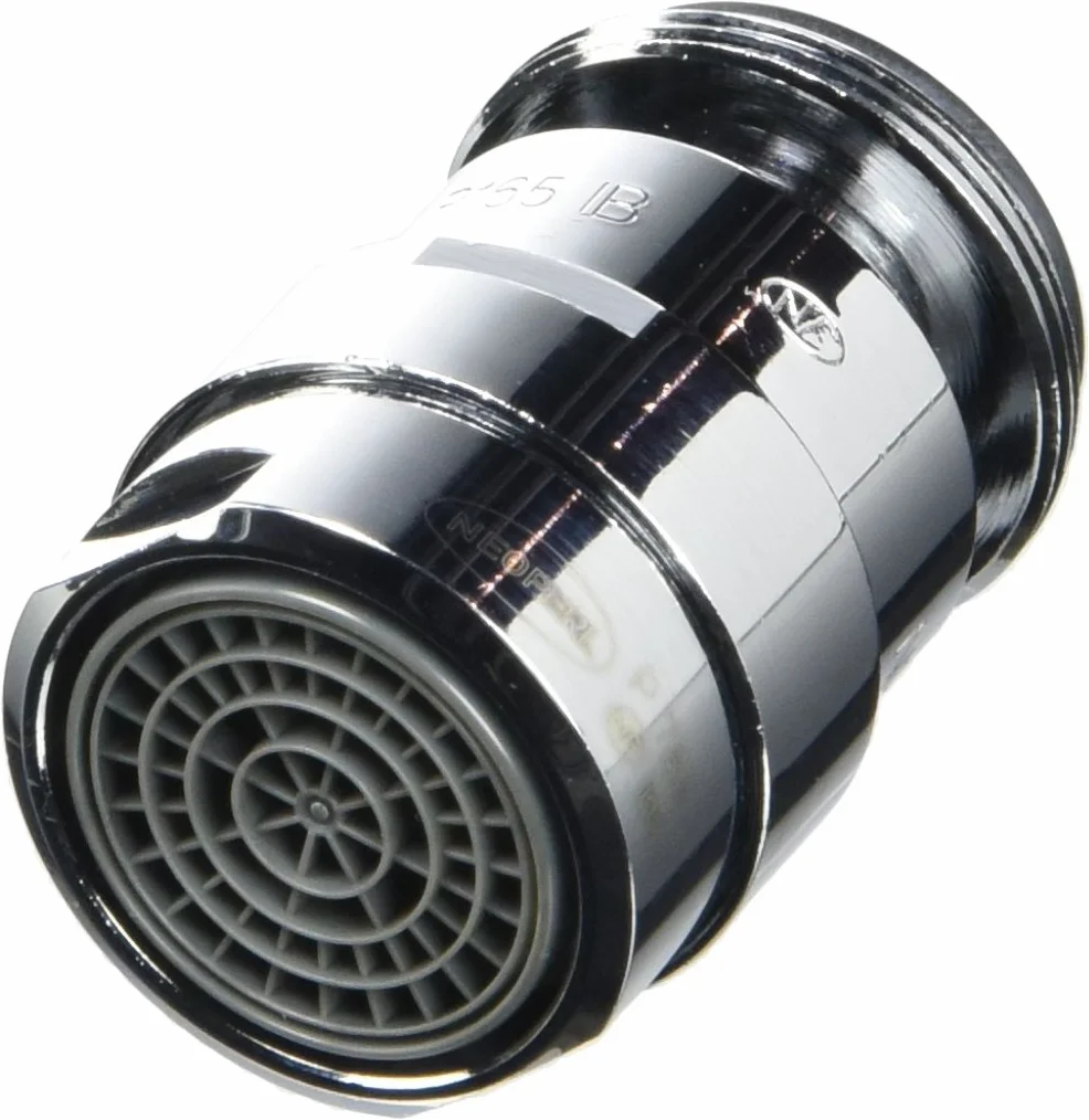 GROHE Mousseur przegub kulowy (oszczędzający wodę, gwint zewnętrzny, M 24 x 1, 25,2 l/min przy 3 barach), chrom, 46461000