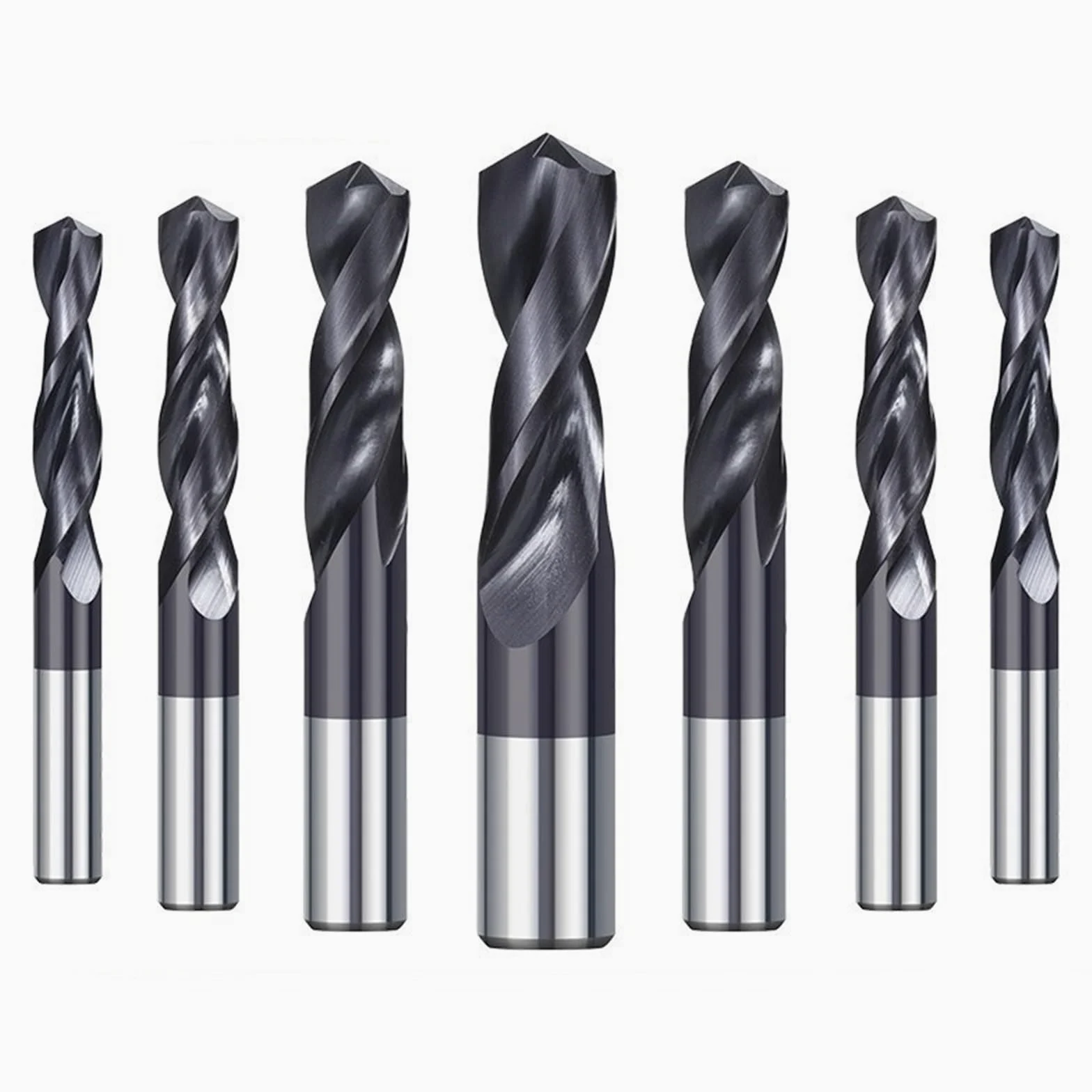Wiertło do betonu 1/2, 1 szt. Zestaw wierteł krętych z węglika wolframu 1-10 mm | Chwyt prosty o wysokiej precyzji metalu, plastiku, aluminium i stali nierdzewnej(7.0x35x60)