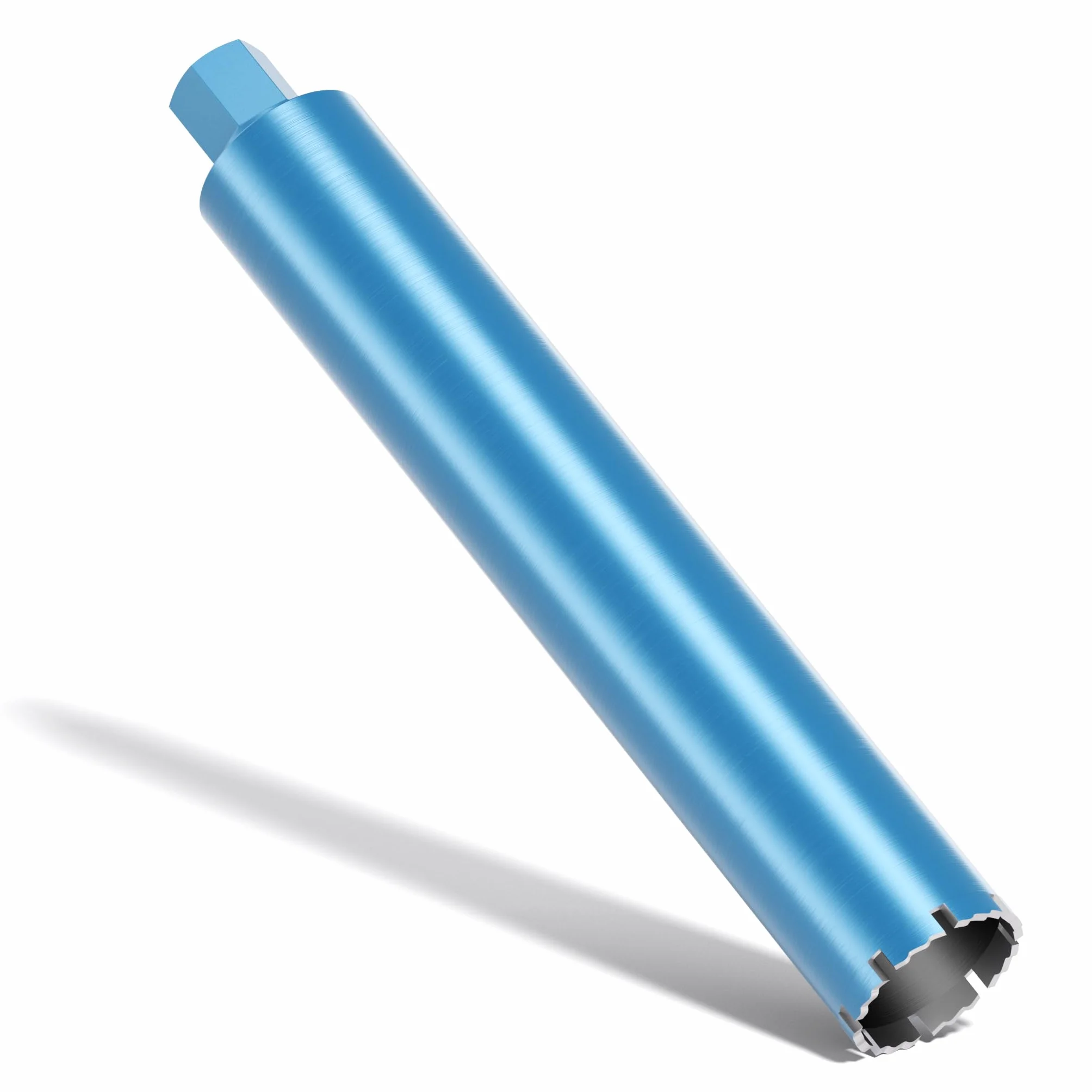 Wiltec Wiertło diamentowe koronowe typu Shark Ø 82 mm o długości 450 mm, 1¼ UNC, do wiercenia w betonie, kafelkach, kamienia i granitu