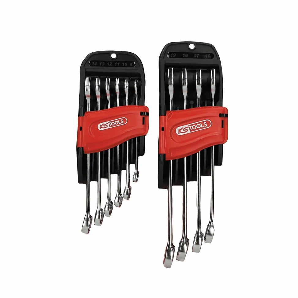 KS Tools 922.0050 zestaw 10 kluczy metrycznych na stojaku